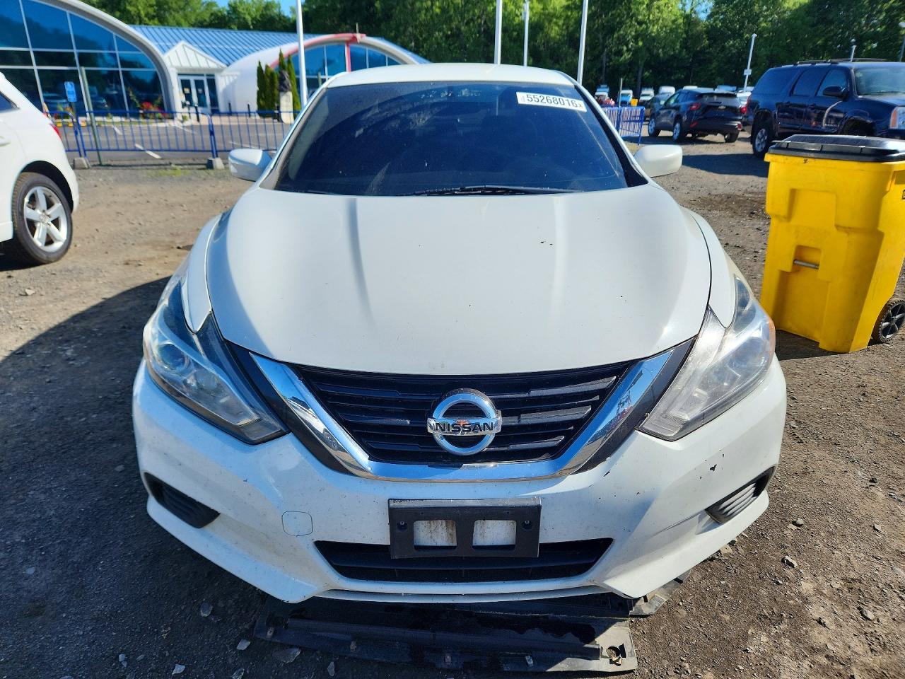 2016 Nissan Altima 2.5 S White vin: 1N4AL3AP6GN343441
