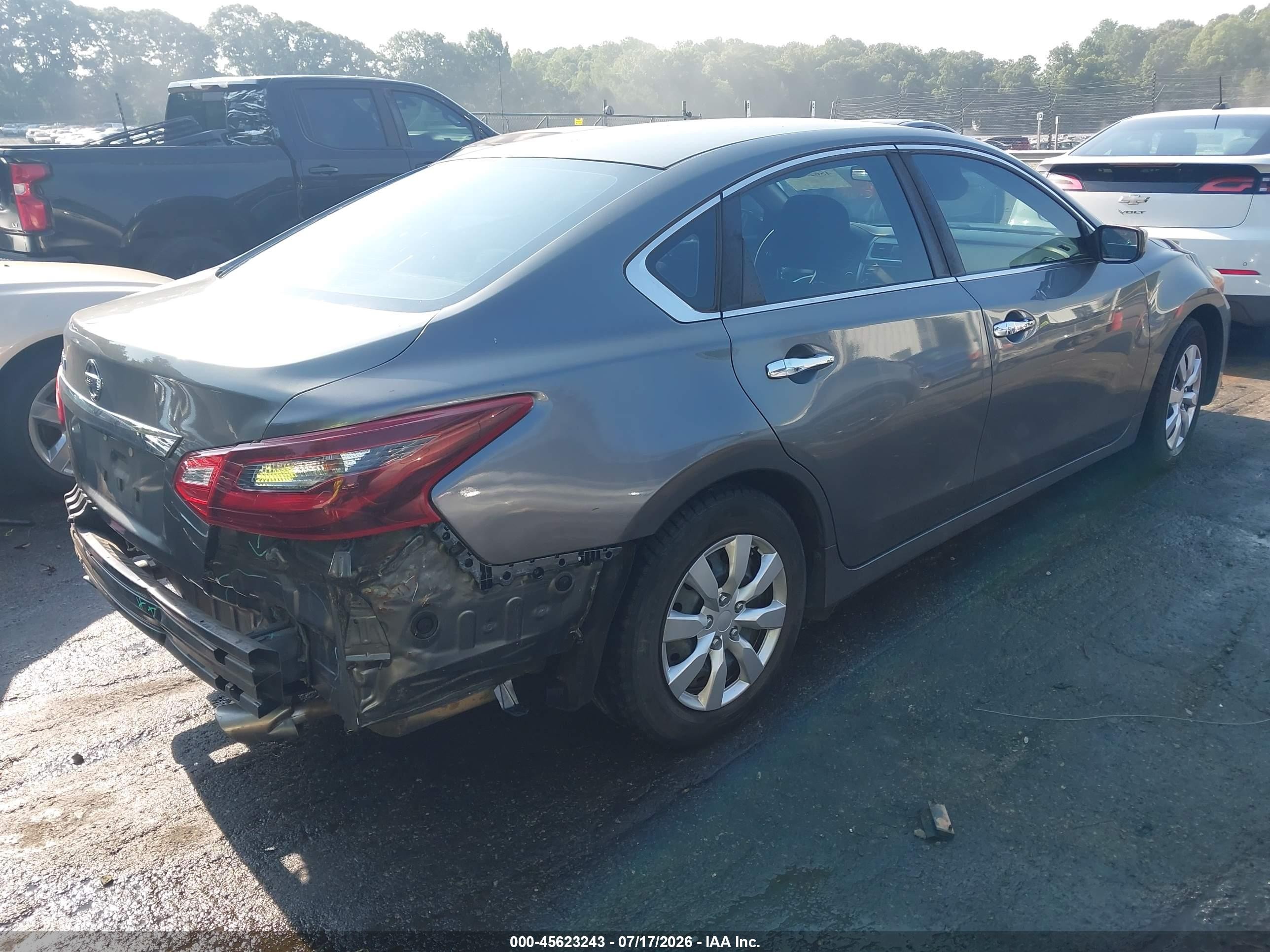 2016 Nissan Altima 2.5/2.5 S/2.5 Sl/2.5 Sr/2.5 Sv Gray vin: 1N4AL3AP6GN355556