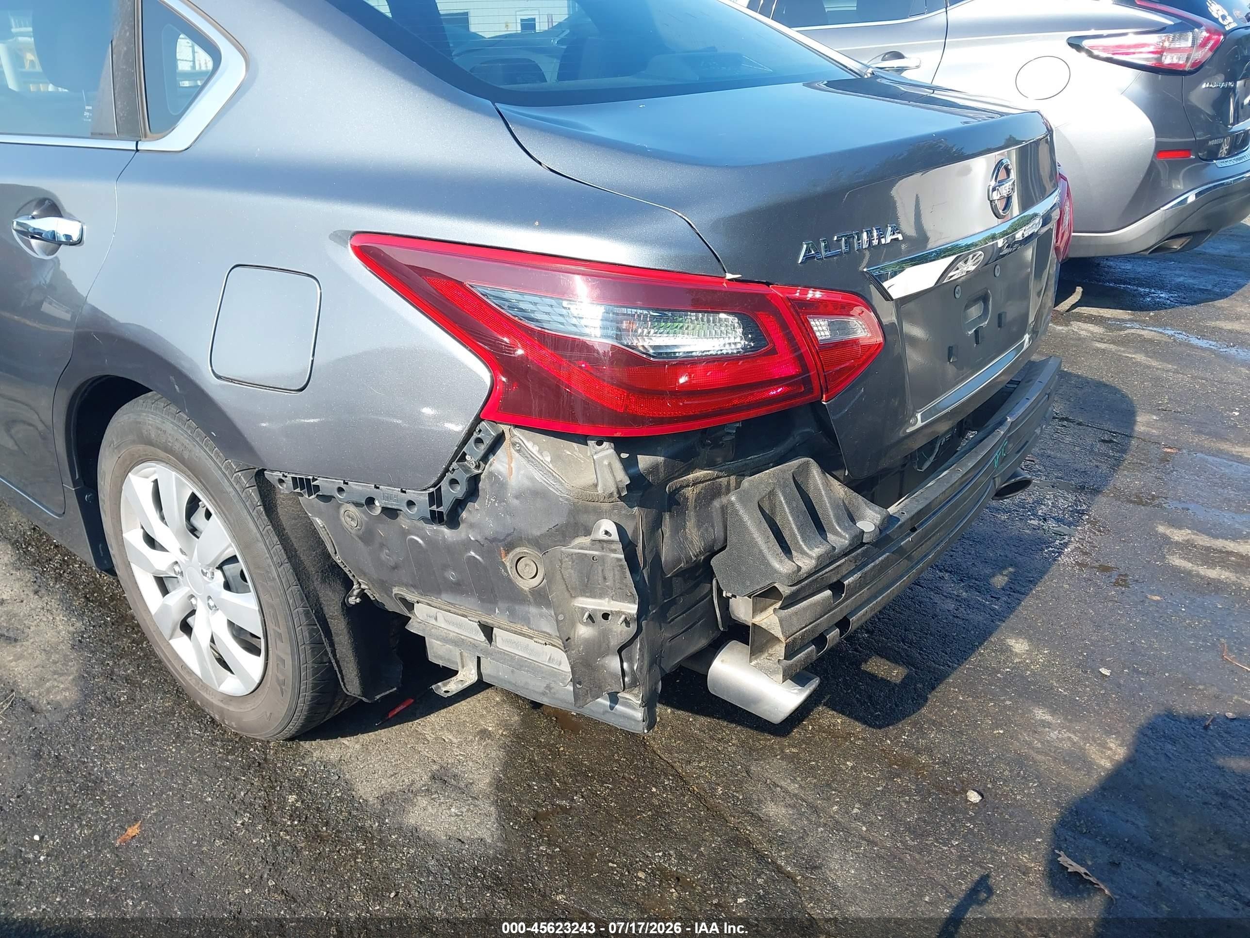 2016 Nissan Altima 2.5/2.5 S/2.5 Sl/2.5 Sr/2.5 Sv Gray vin: 1N4AL3AP6GN355556