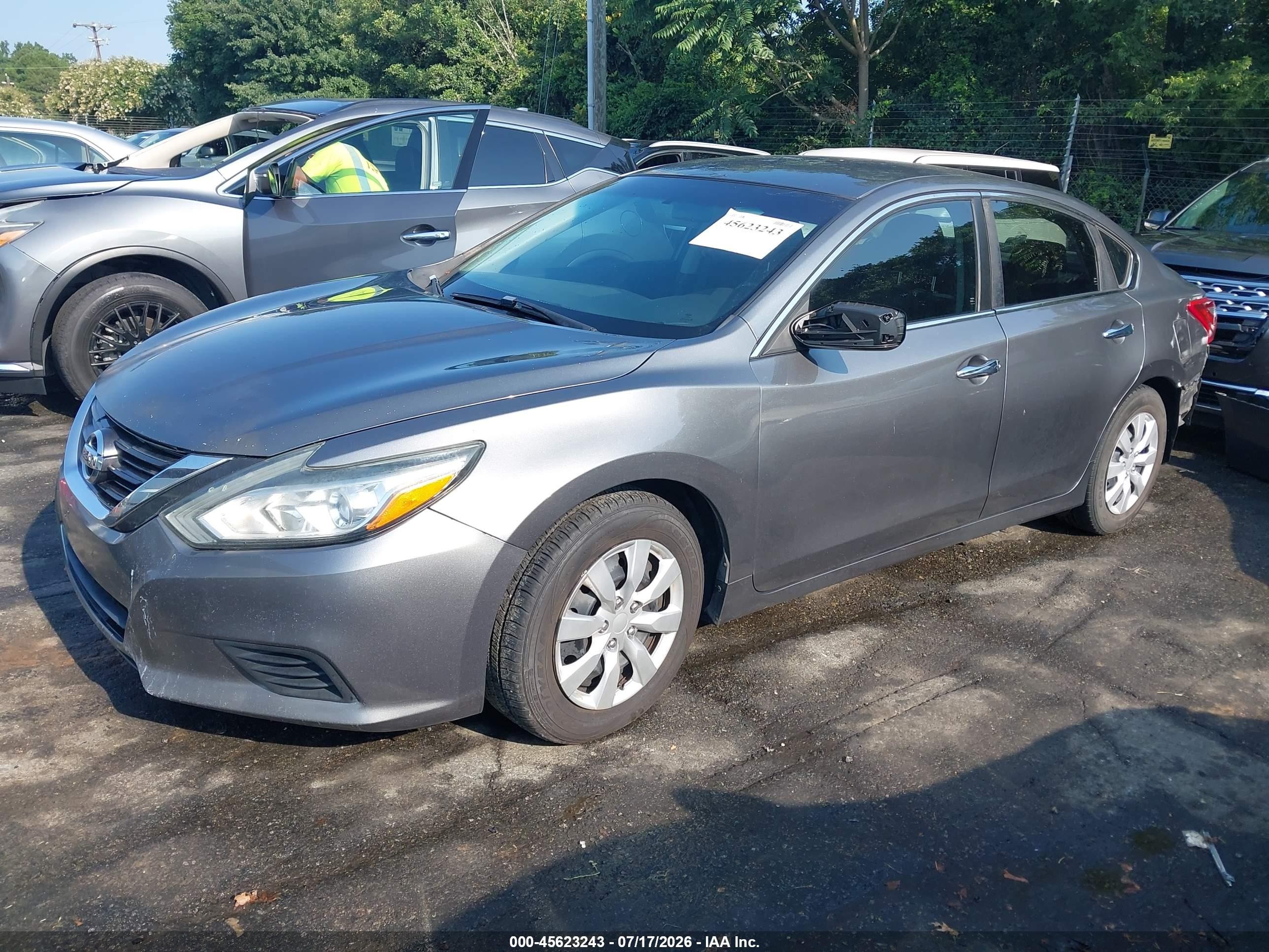 2016 Nissan Altima 2.5/2.5 S/2.5 Sl/2.5 Sr/2.5 Sv Gray vin: 1N4AL3AP6GN355556