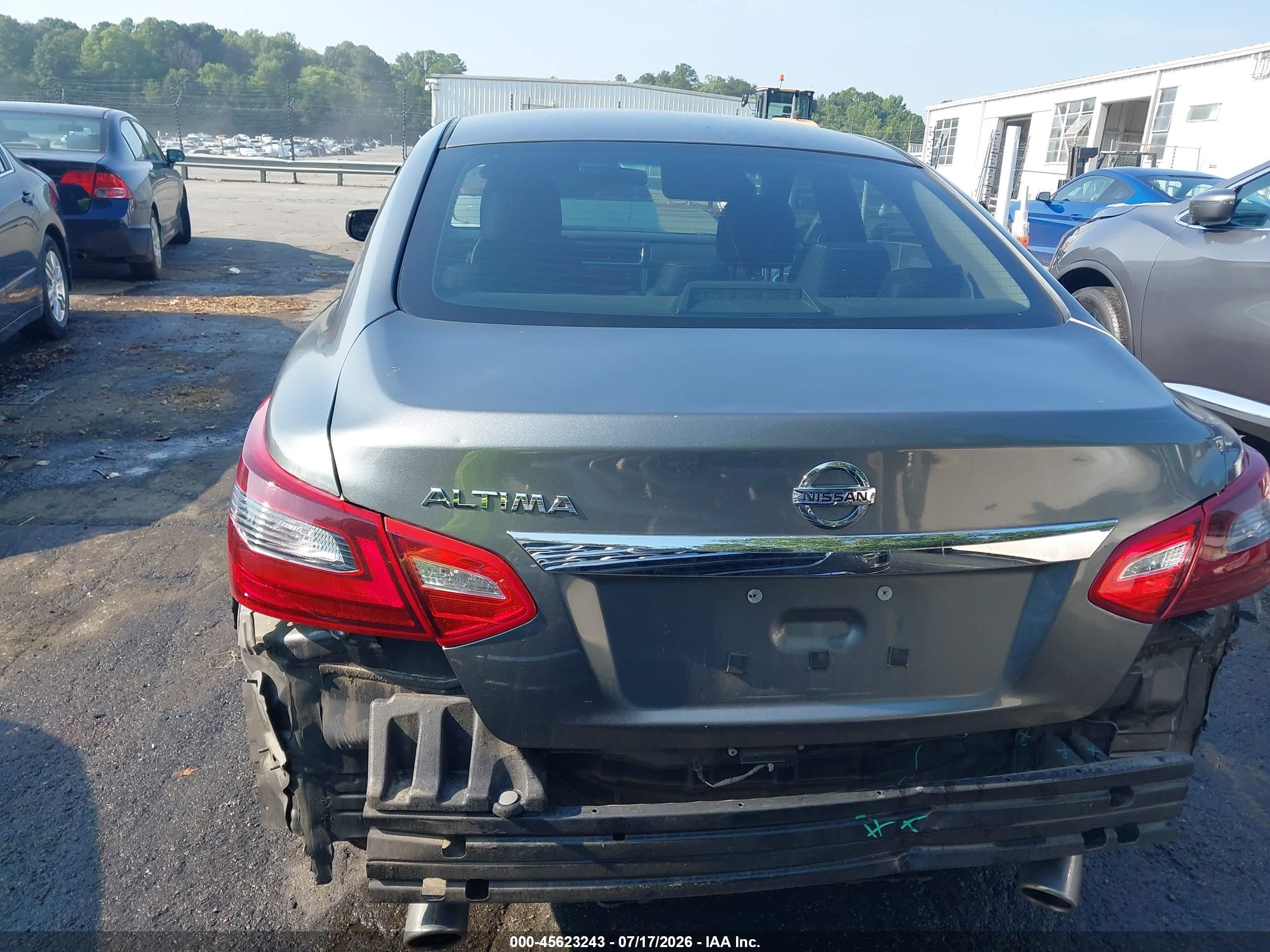 2016 Nissan Altima 2.5/2.5 S/2.5 Sl/2.5 Sr/2.5 Sv Gray vin: 1N4AL3AP6GN355556