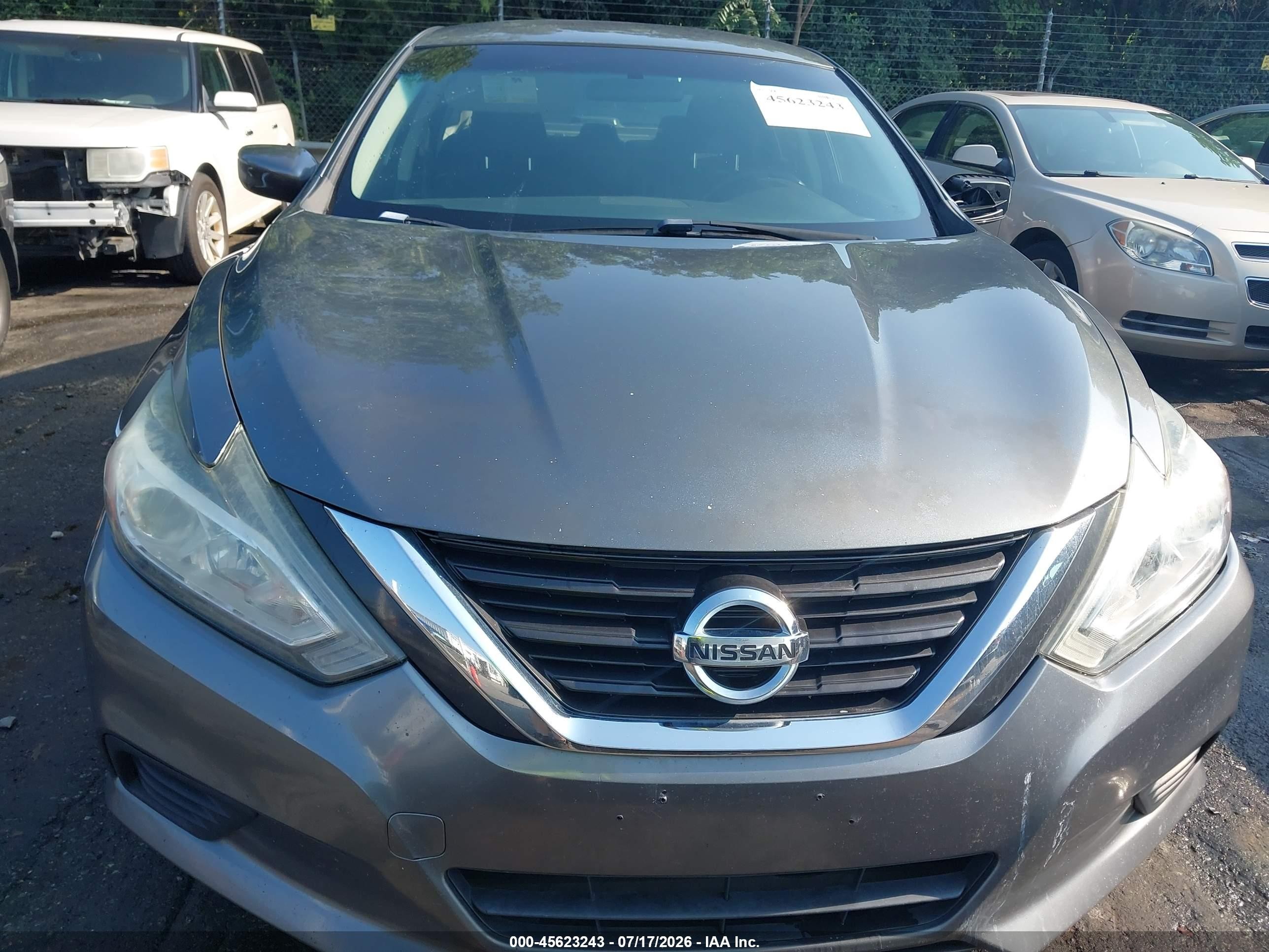2016 Nissan Altima 2.5/2.5 S/2.5 Sl/2.5 Sr/2.5 Sv Gray vin: 1N4AL3AP6GN355556