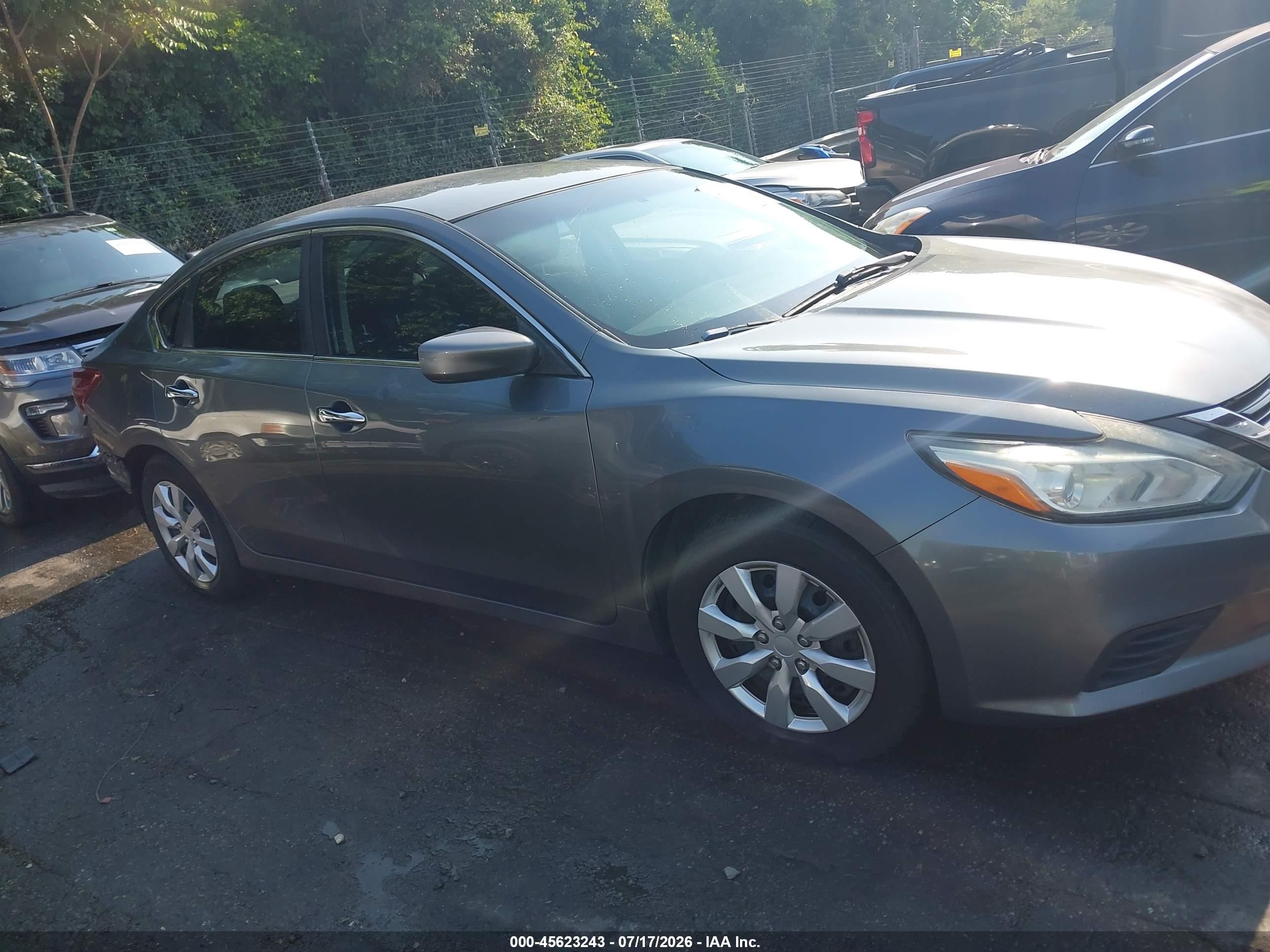 2016 Nissan Altima 2.5/2.5 S/2.5 Sl/2.5 Sr/2.5 Sv Gray vin: 1N4AL3AP6GN355556