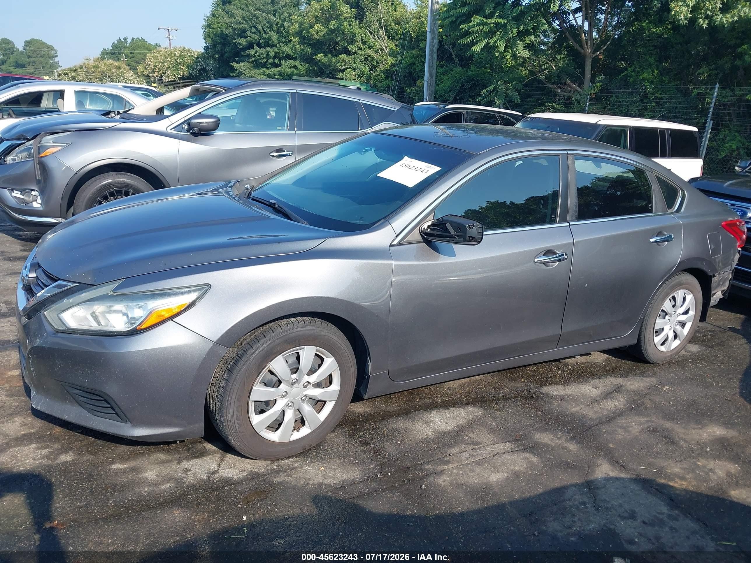 2016 Nissan Altima 2.5/2.5 S/2.5 Sl/2.5 Sr/2.5 Sv Gray vin: 1N4AL3AP6GN355556