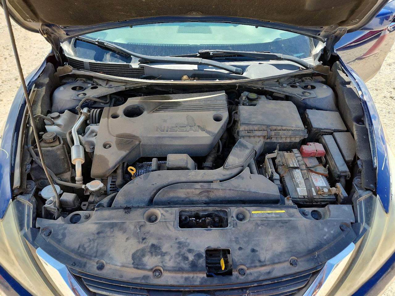 2017 Nissan Altima 2.5 Sr Blue vin: 1N4AL3AP6HC120930