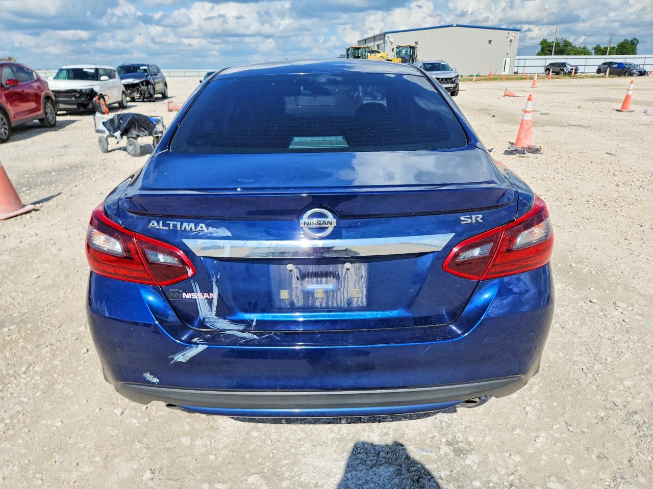 2017 Nissan Altima 2.5 Sr Blue vin: 1N4AL3AP6HC120930