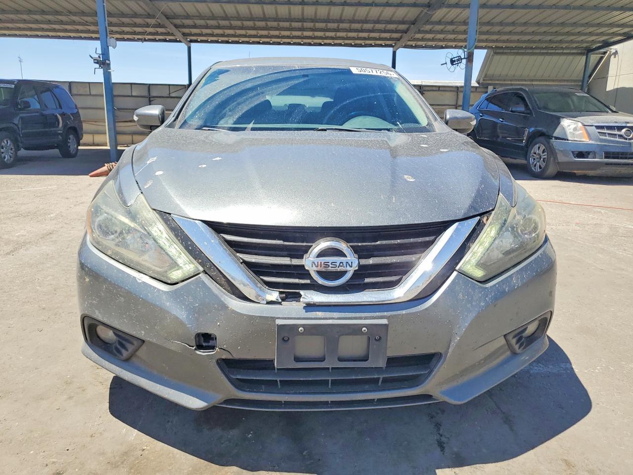 2017 Nissan Altima 2.5 Sl Gray vin: 1N4AL3AP6HC205198