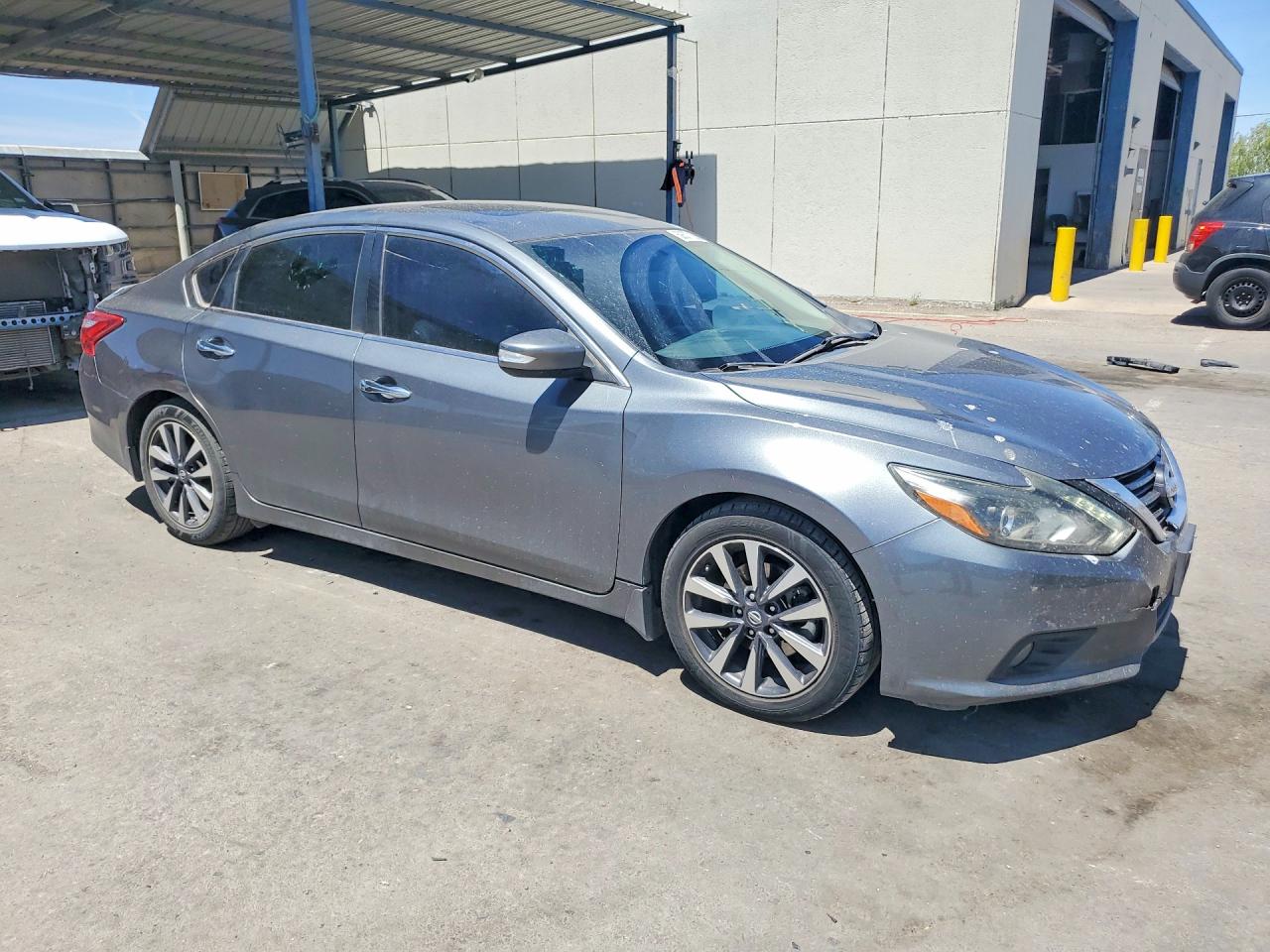 2017 Nissan Altima 2.5 Sl Gray vin: 1N4AL3AP6HC205198