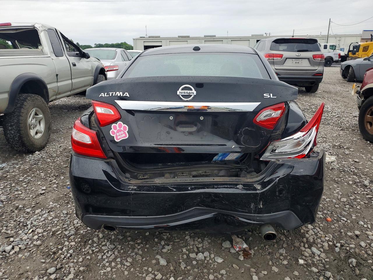 2017 Nissan Altima 2.5 Sl Black vin: 1N4AL3AP6HC217108