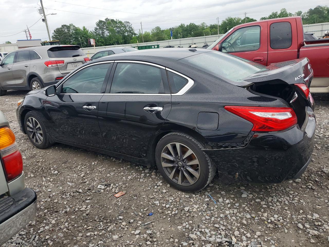 2017 Nissan Altima 2.5 Sl Black vin: 1N4AL3AP6HC217108