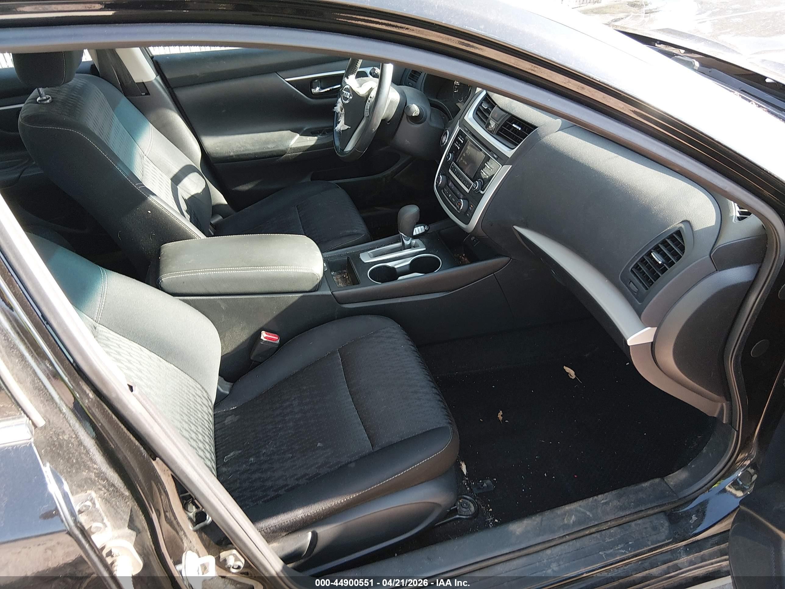 2017 Nissan Altima 2.5 Sv Черный vin: 1N4AL3AP6HC222759