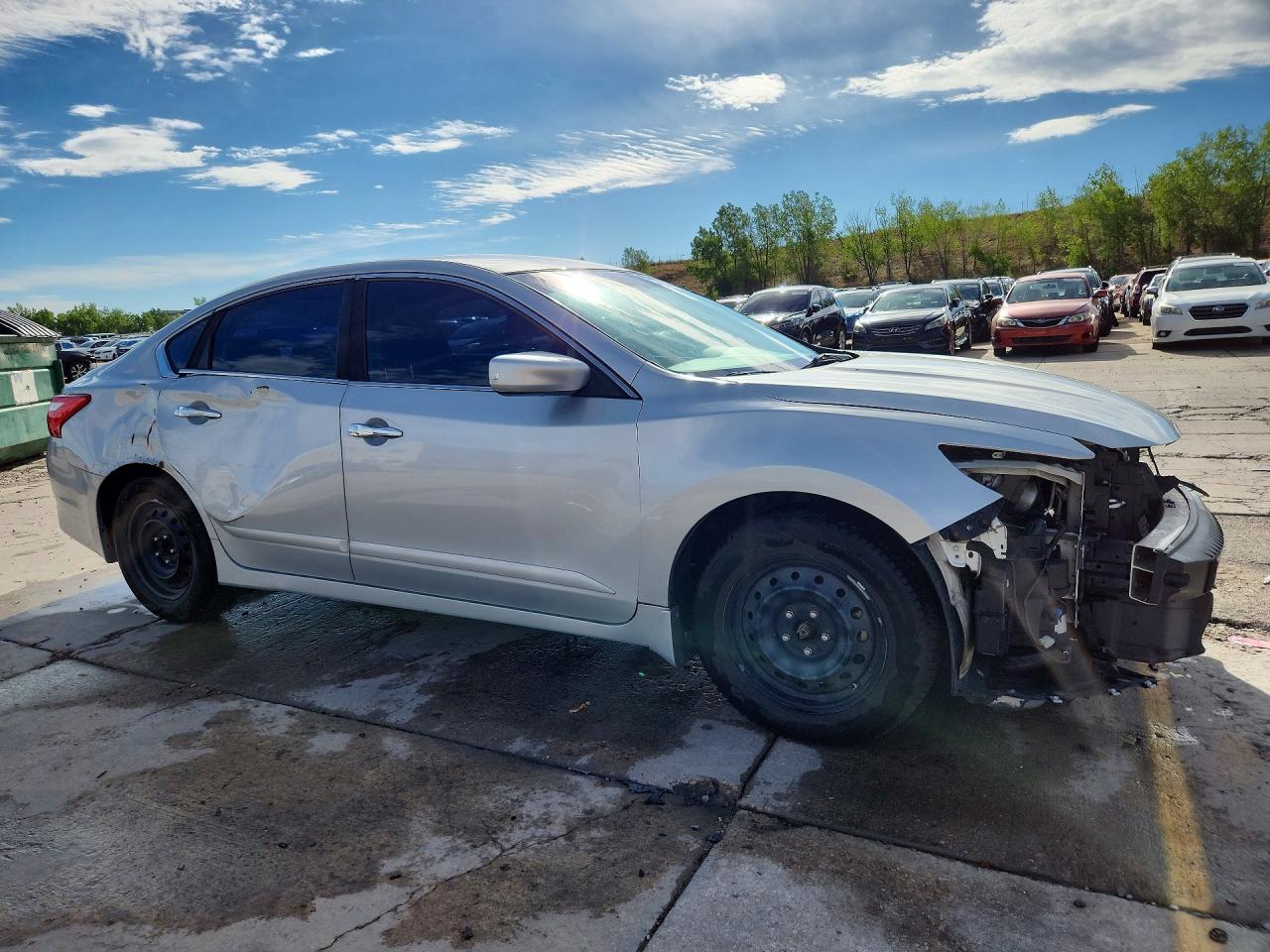 2017 Nissan Altima 2.5 S Silver vin: 1N4AL3AP6HC239402