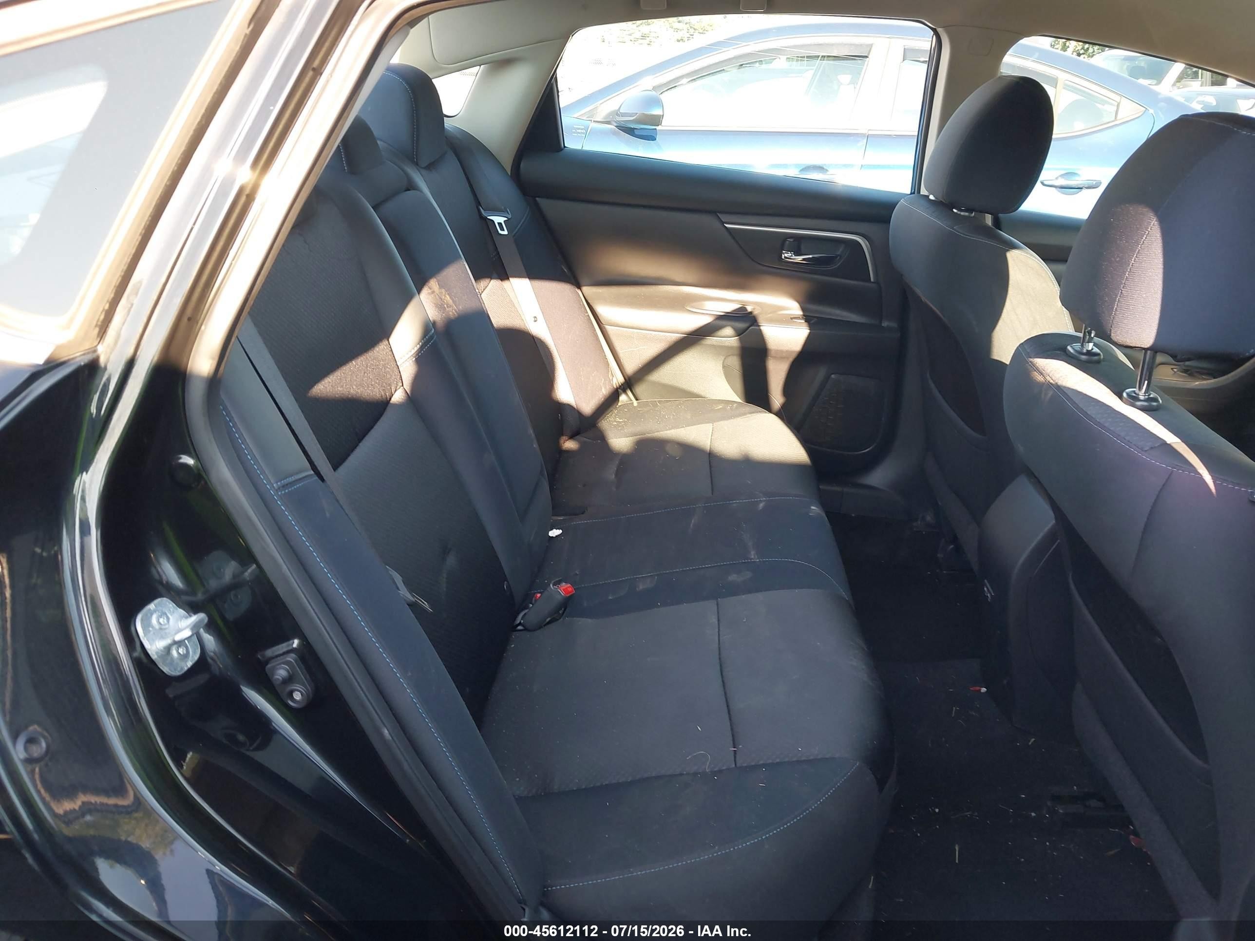 2017 Nissan Altima 2.5 Sr Черный vin: 1N4AL3AP6HC256717