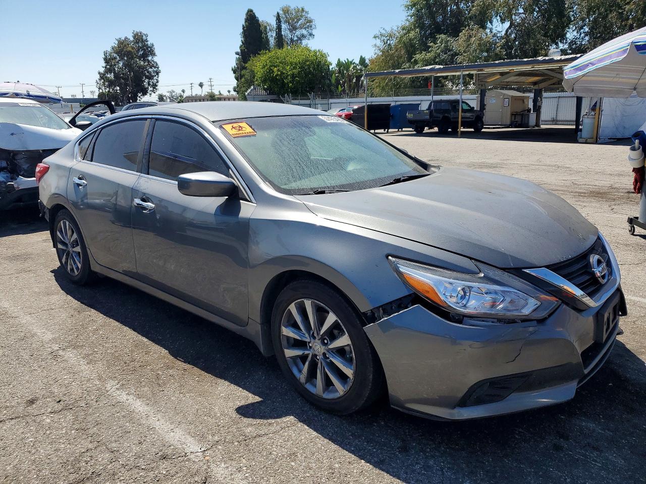2017 Nissan Altima 2.5 Sv Gray vin: 1N4AL3AP6HC473054