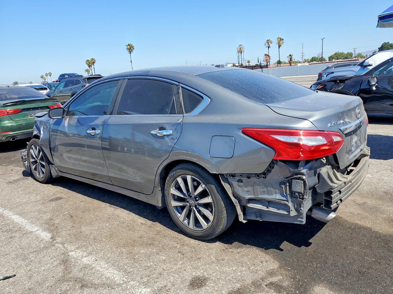 2017 Nissan Altima 2.5 Sv Gray vin: 1N4AL3AP6HC473054