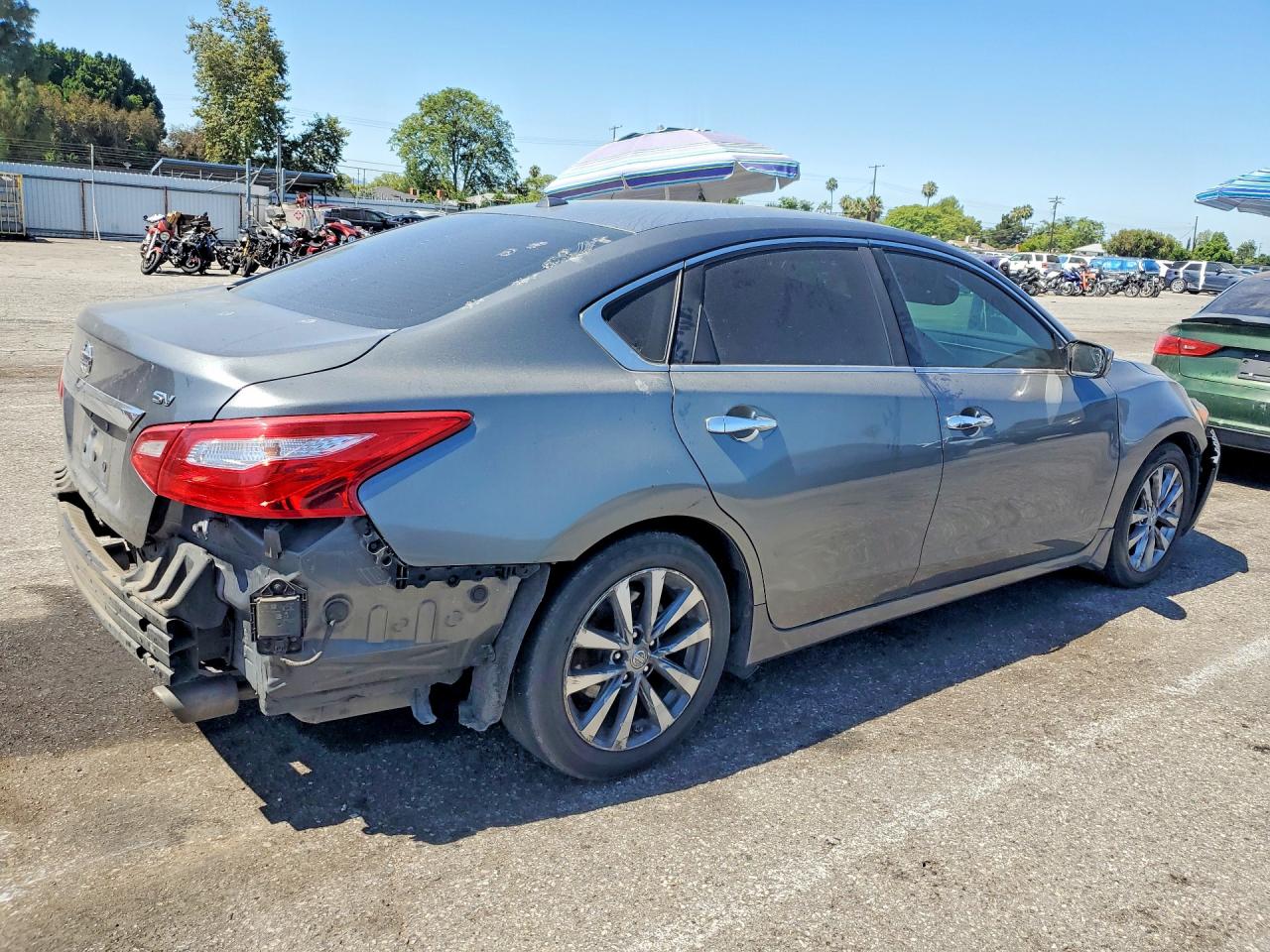 2017 Nissan Altima 2.5 Sv Gray vin: 1N4AL3AP6HC473054