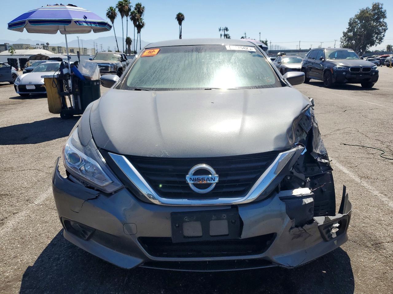2017 Nissan Altima 2.5 Sv Gray vin: 1N4AL3AP6HC473054