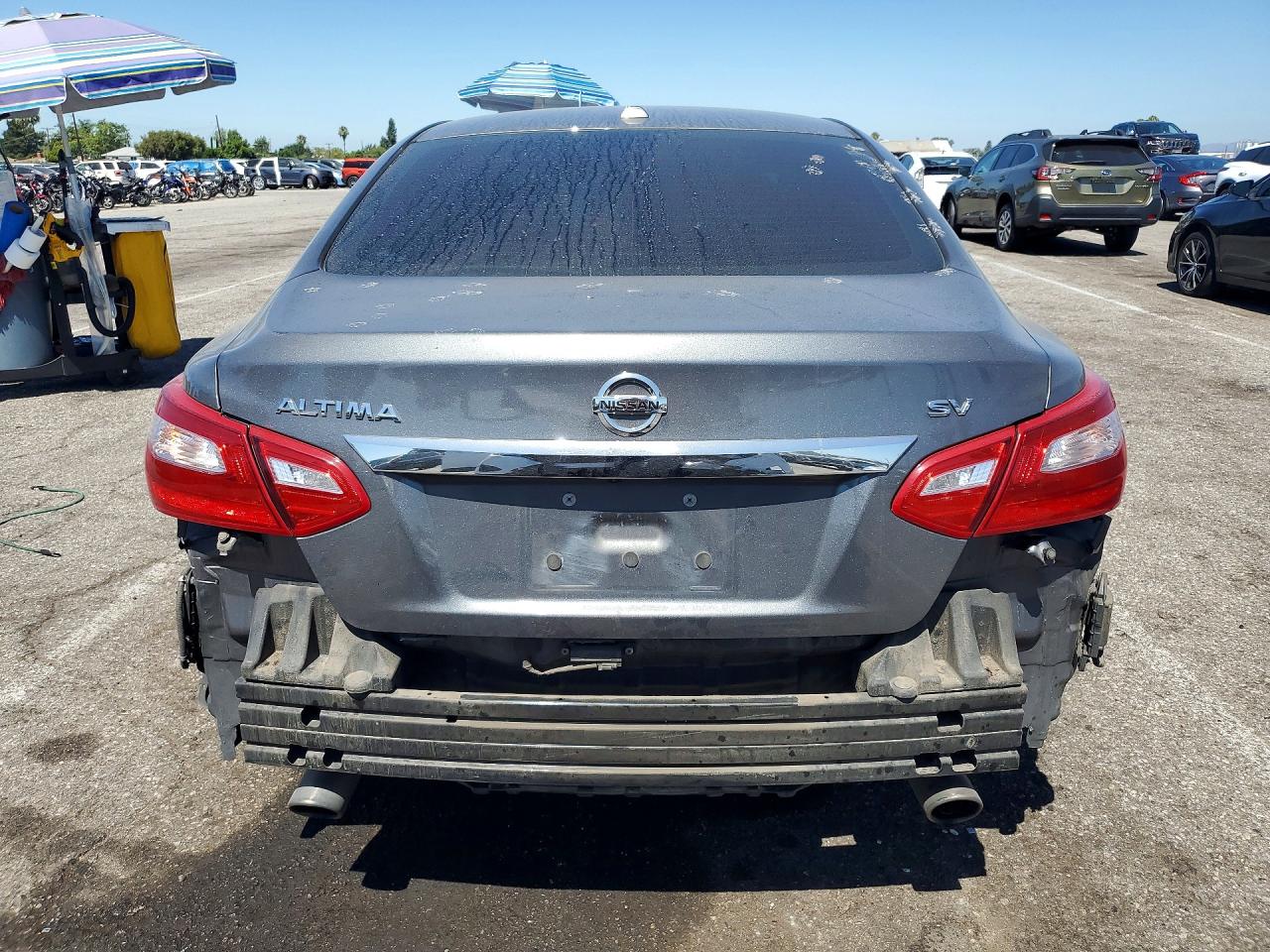 2017 Nissan Altima 2.5 Sv Gray vin: 1N4AL3AP6HC473054