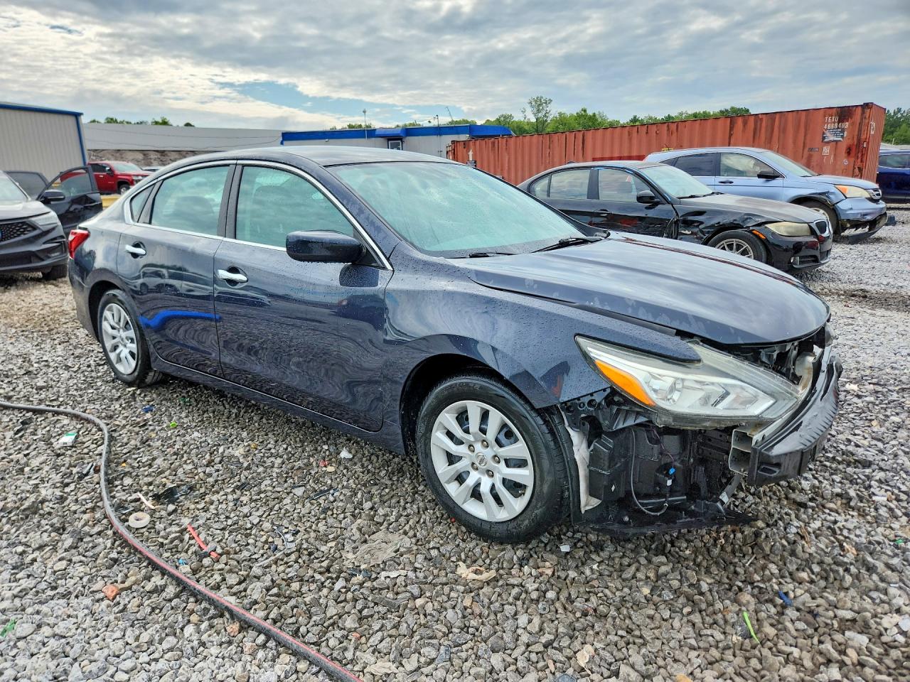 2017 Nissan Altima 2.5 S Blue vin: 1N4AL3AP6HN351704