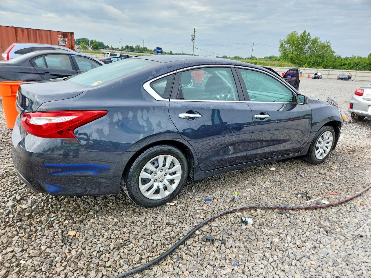 2017 Nissan Altima 2.5 S Blue vin: 1N4AL3AP6HN351704