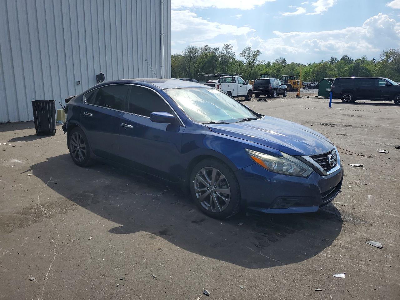 2018 Nissan Altima 2.5 Sr Blue vin: 1N4AL3AP6JC134400