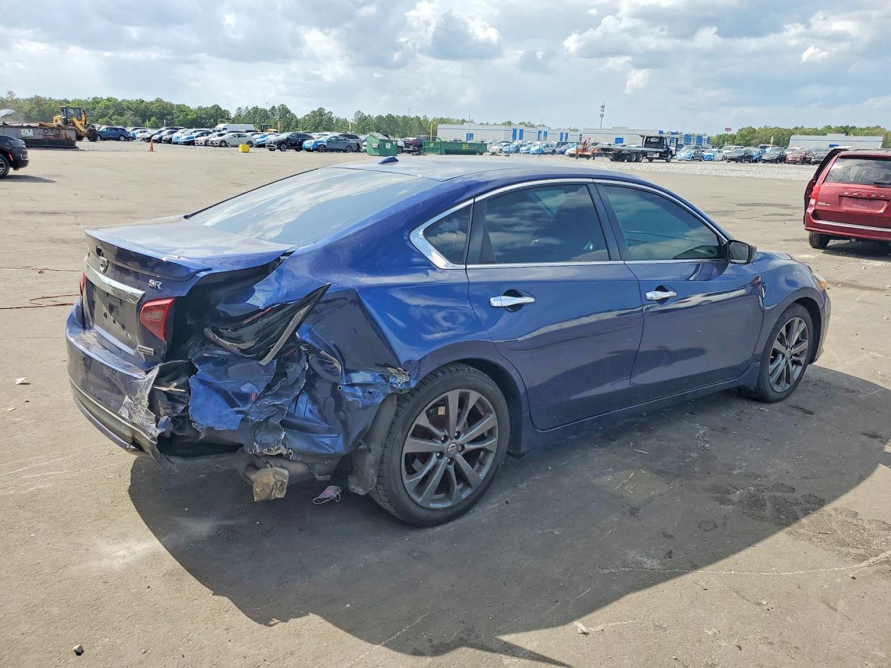 2018 Nissan Altima 2.5 Sr Blue vin: 1N4AL3AP6JC134400