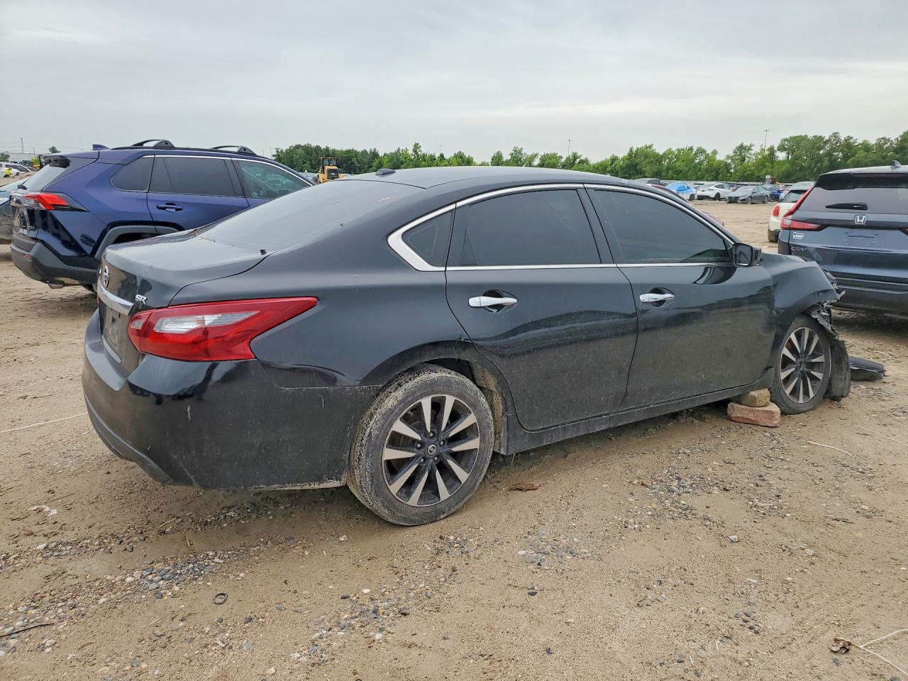 2018 Nissan Altima 2.5 Sv Black vin: 1N4AL3AP6JC176257