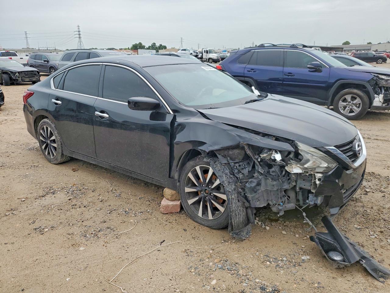2018 Nissan Altima 2.5 Sv Black vin: 1N4AL3AP6JC176257