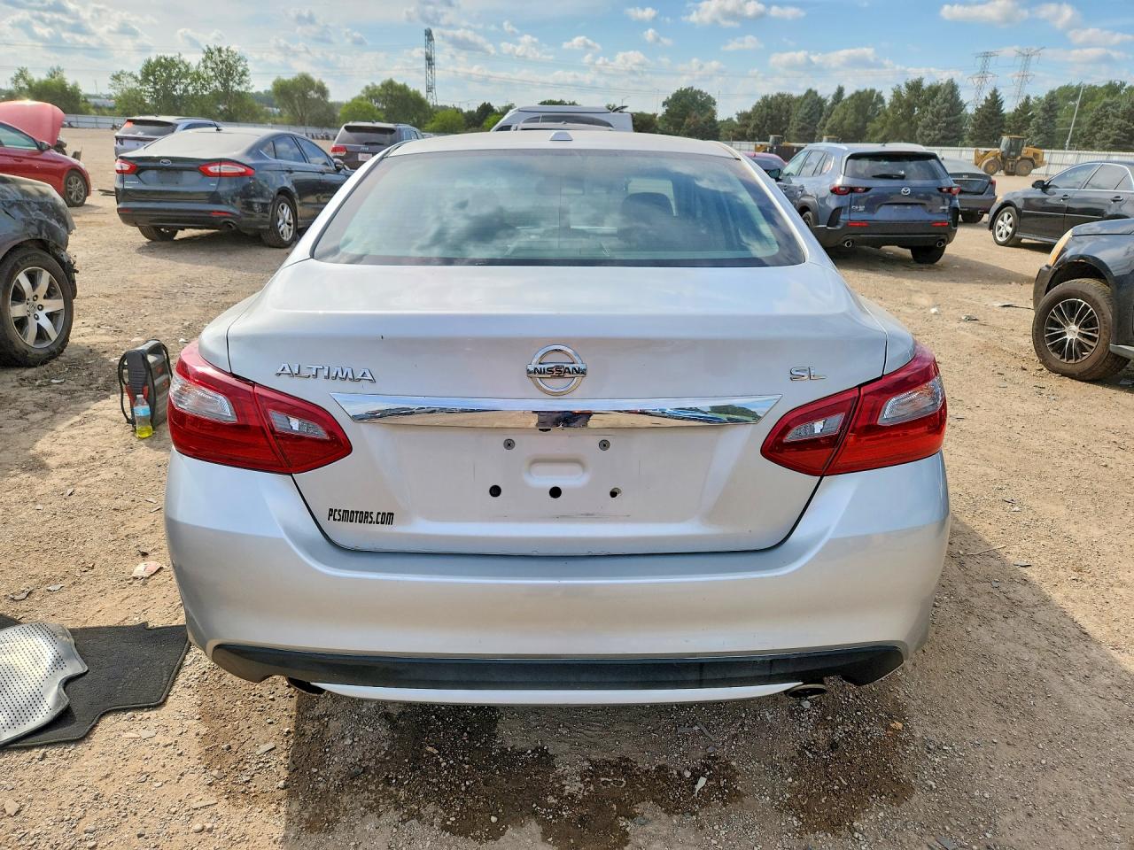 2018 Nissan Altima 2.5 Sl Silver vin: 1N4AL3AP6JC196377