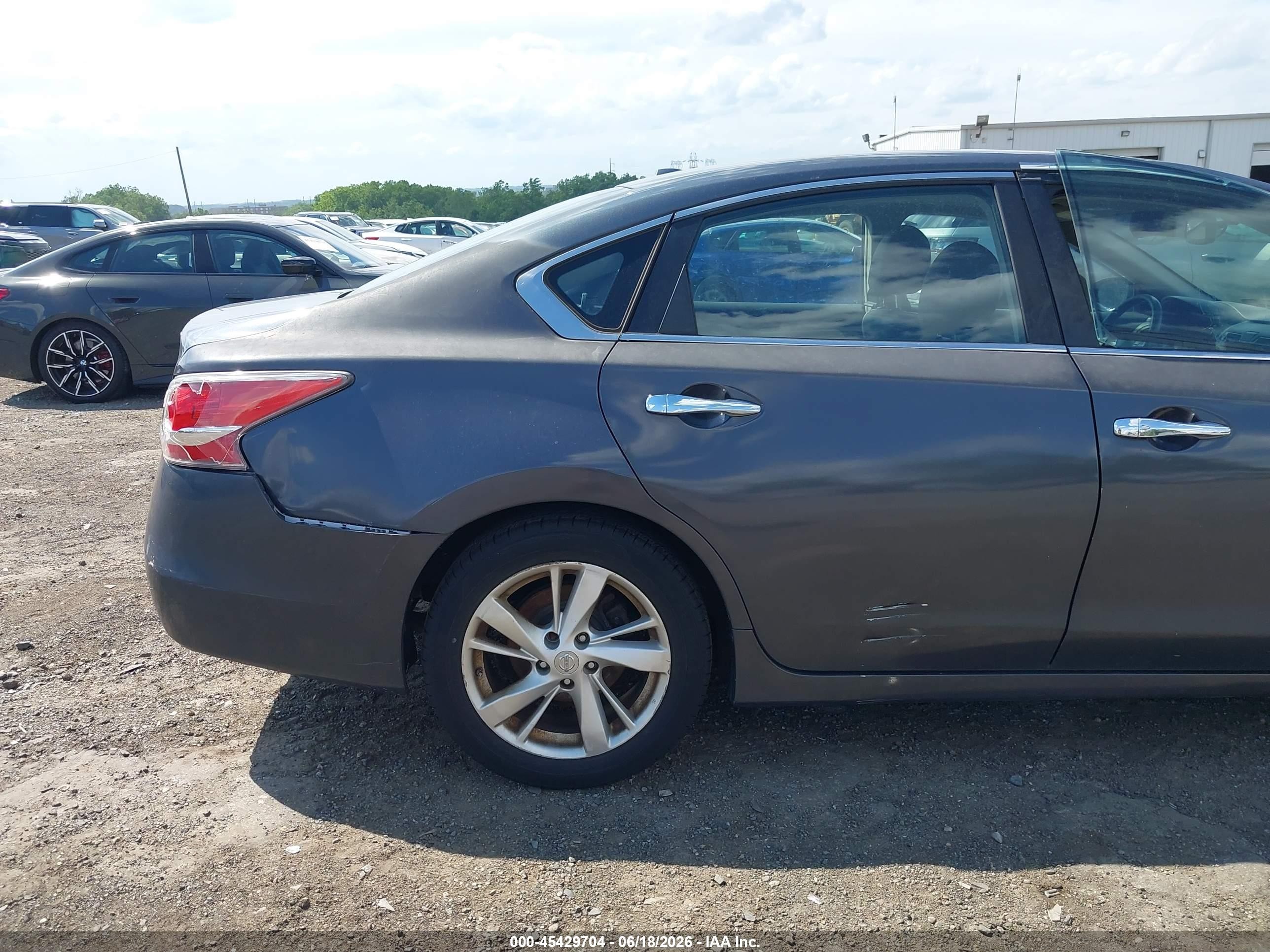 2013 Nissan Altima 2.5 Sl Серый vin: 1N4AL3AP7DC102351