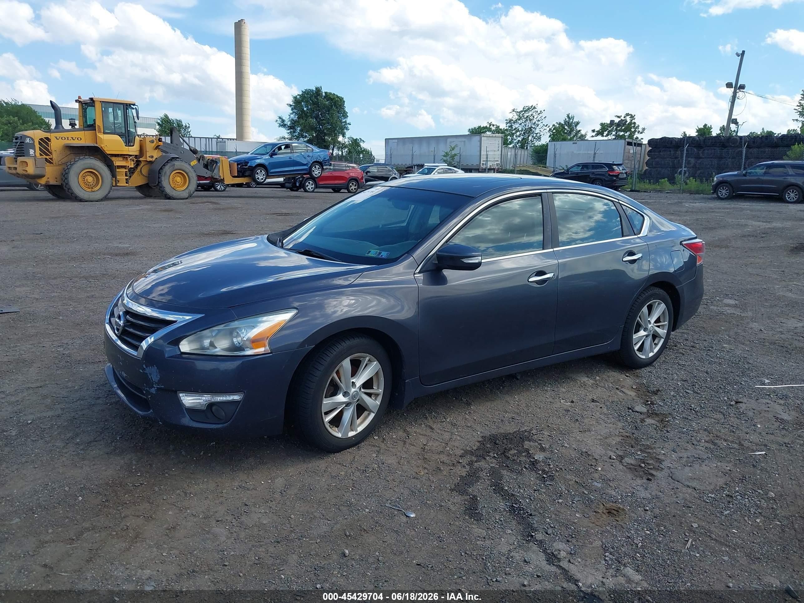 2013 Nissan Altima 2.5 Sl Серый vin: 1N4AL3AP7DC102351