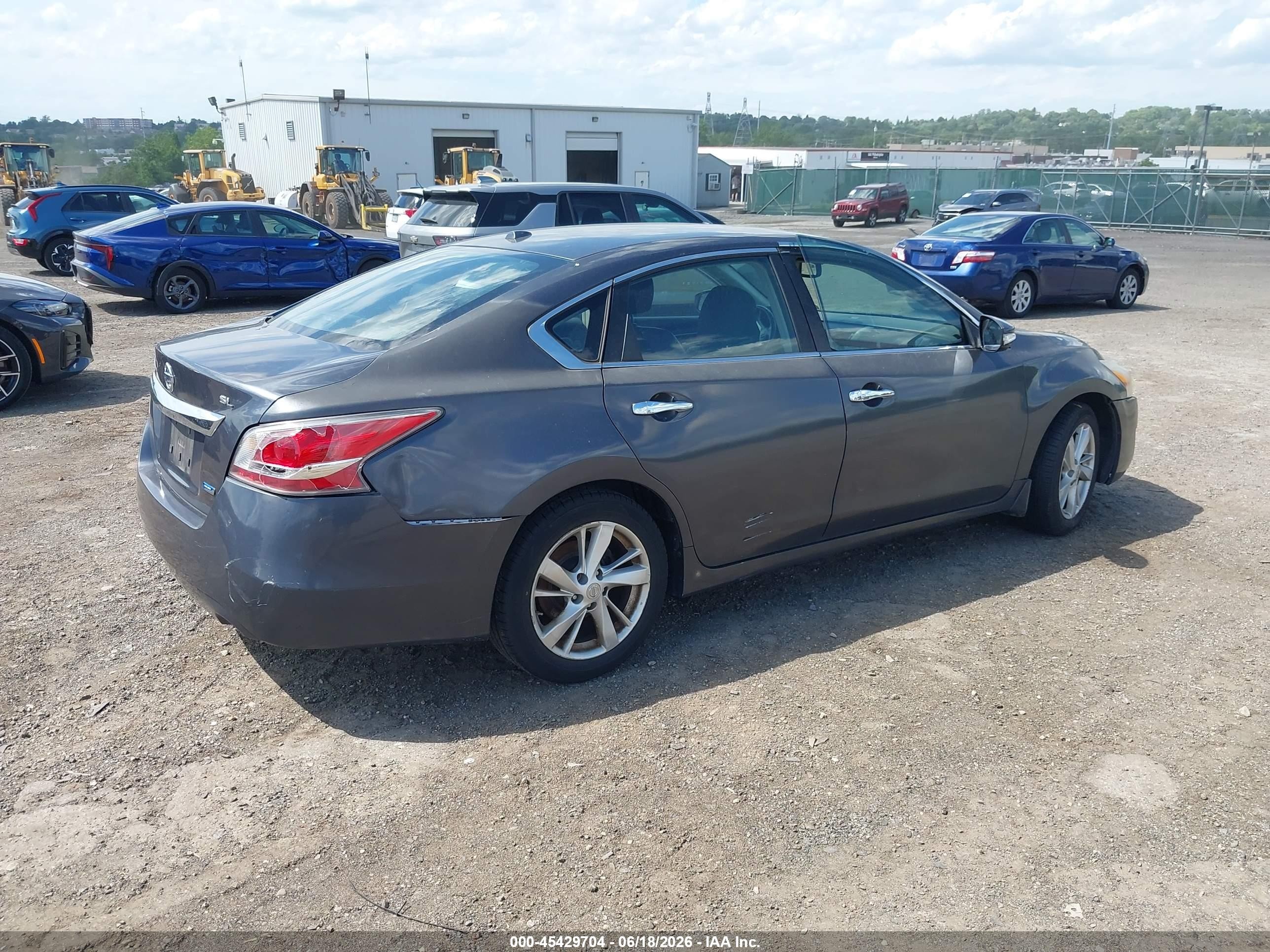 2013 Nissan Altima 2.5 Sl Серый vin: 1N4AL3AP7DC102351