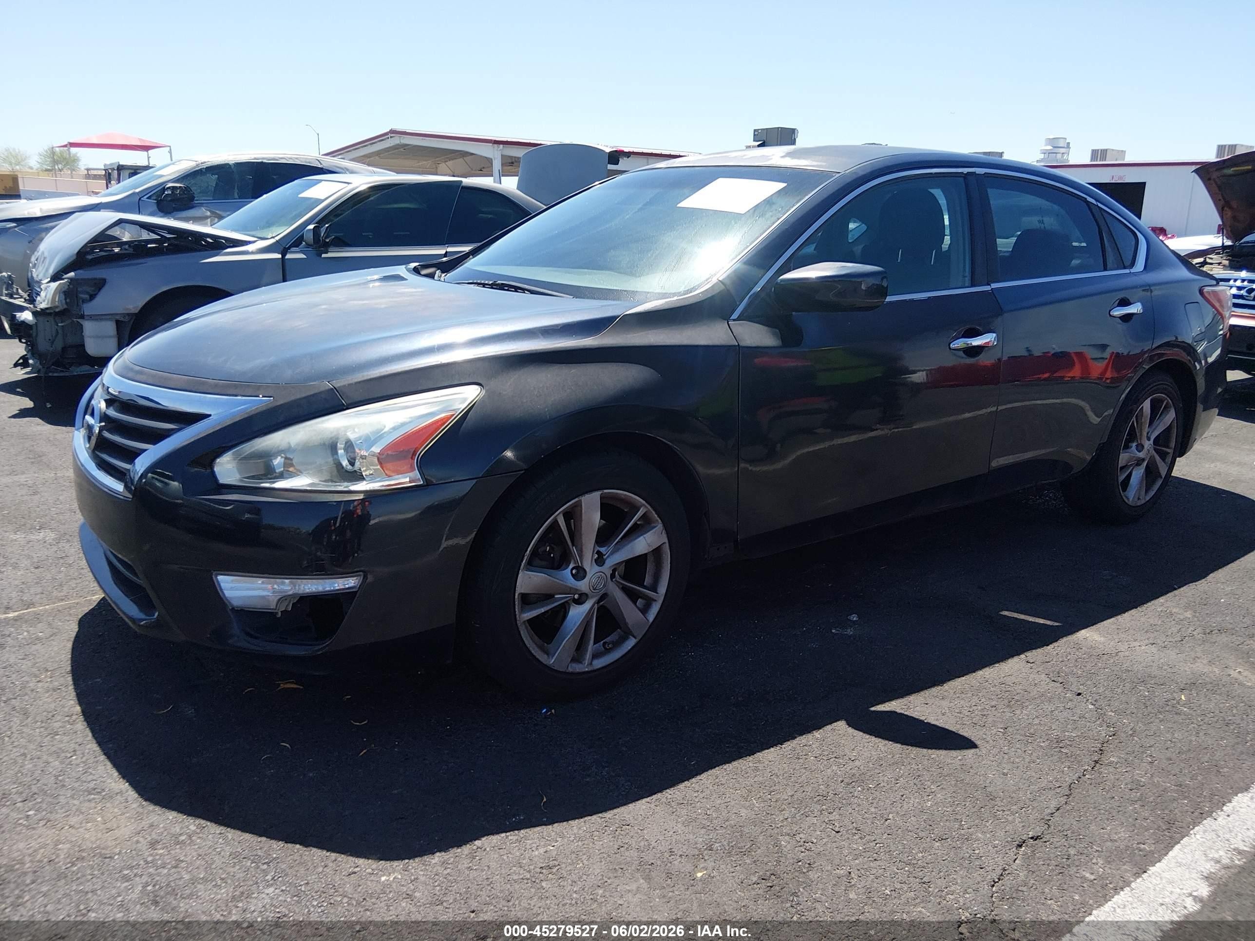 2013 Nissan Altima 2.5 Sv Black vin: 1N4AL3AP7DC105329