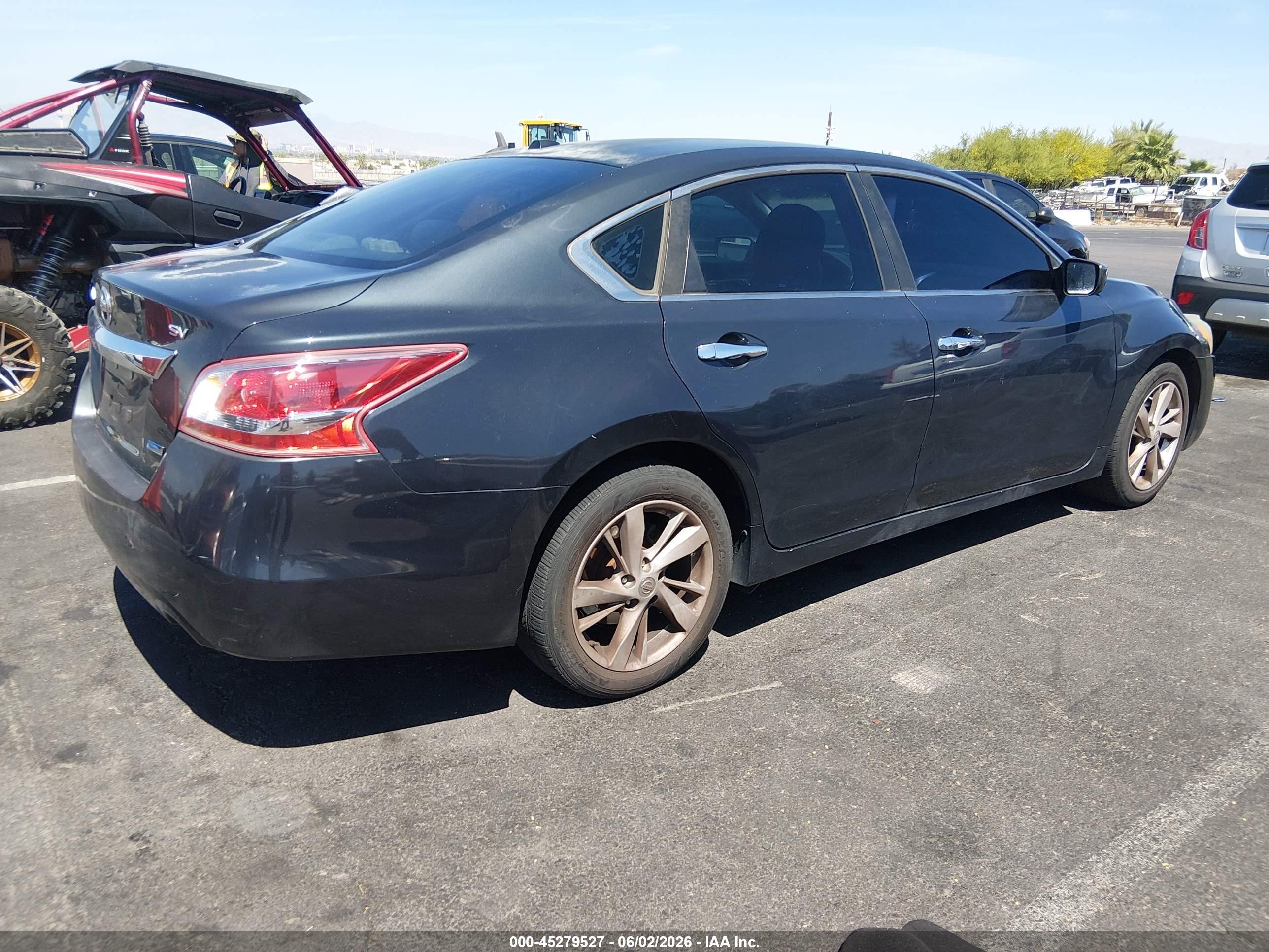 2013 Nissan Altima 2.5 Sv Black vin: 1N4AL3AP7DC105329
