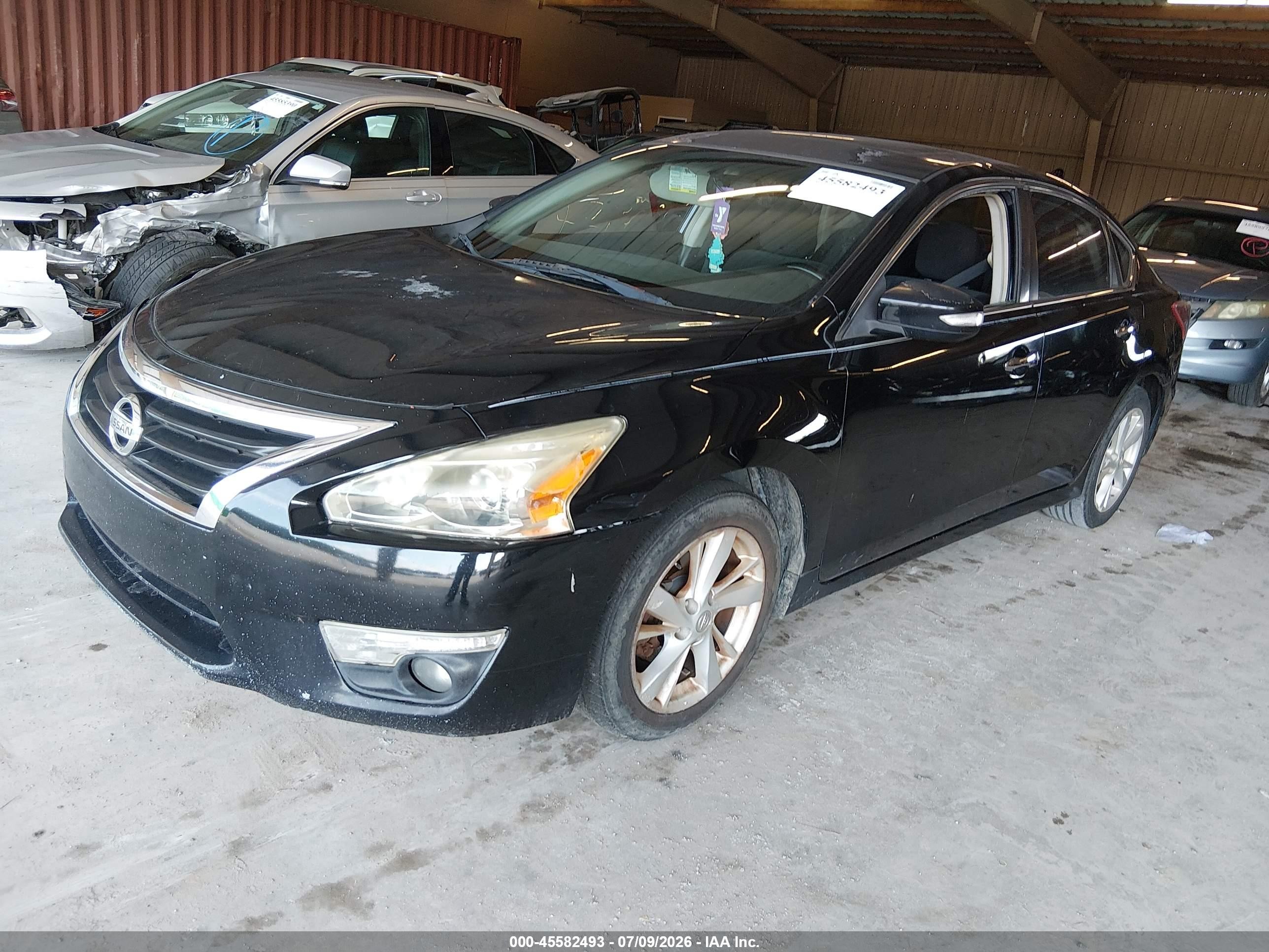 2013 Nissan Altima 2.5 Sv Black vin: 1N4AL3AP7DC111857