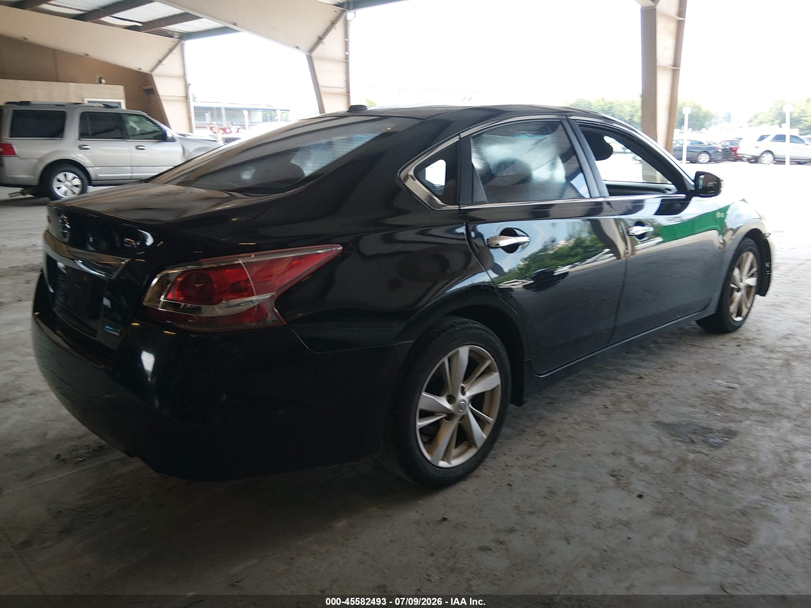 2013 Nissan Altima 2.5 Sv Black vin: 1N4AL3AP7DC111857