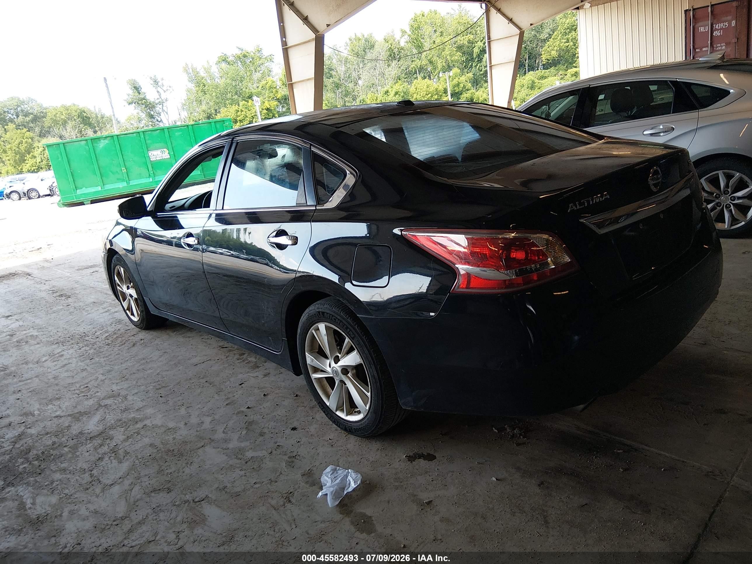 2013 Nissan Altima 2.5 Sv Black vin: 1N4AL3AP7DC111857