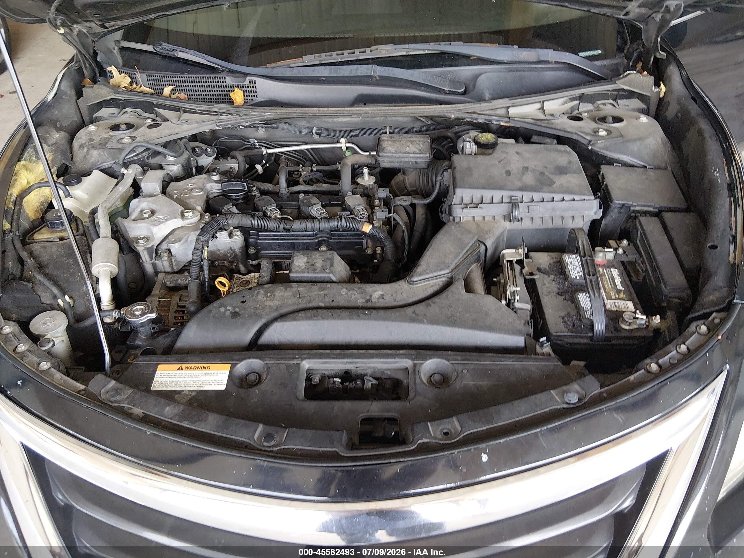 2013 Nissan Altima 2.5 Sv Black vin: 1N4AL3AP7DC111857