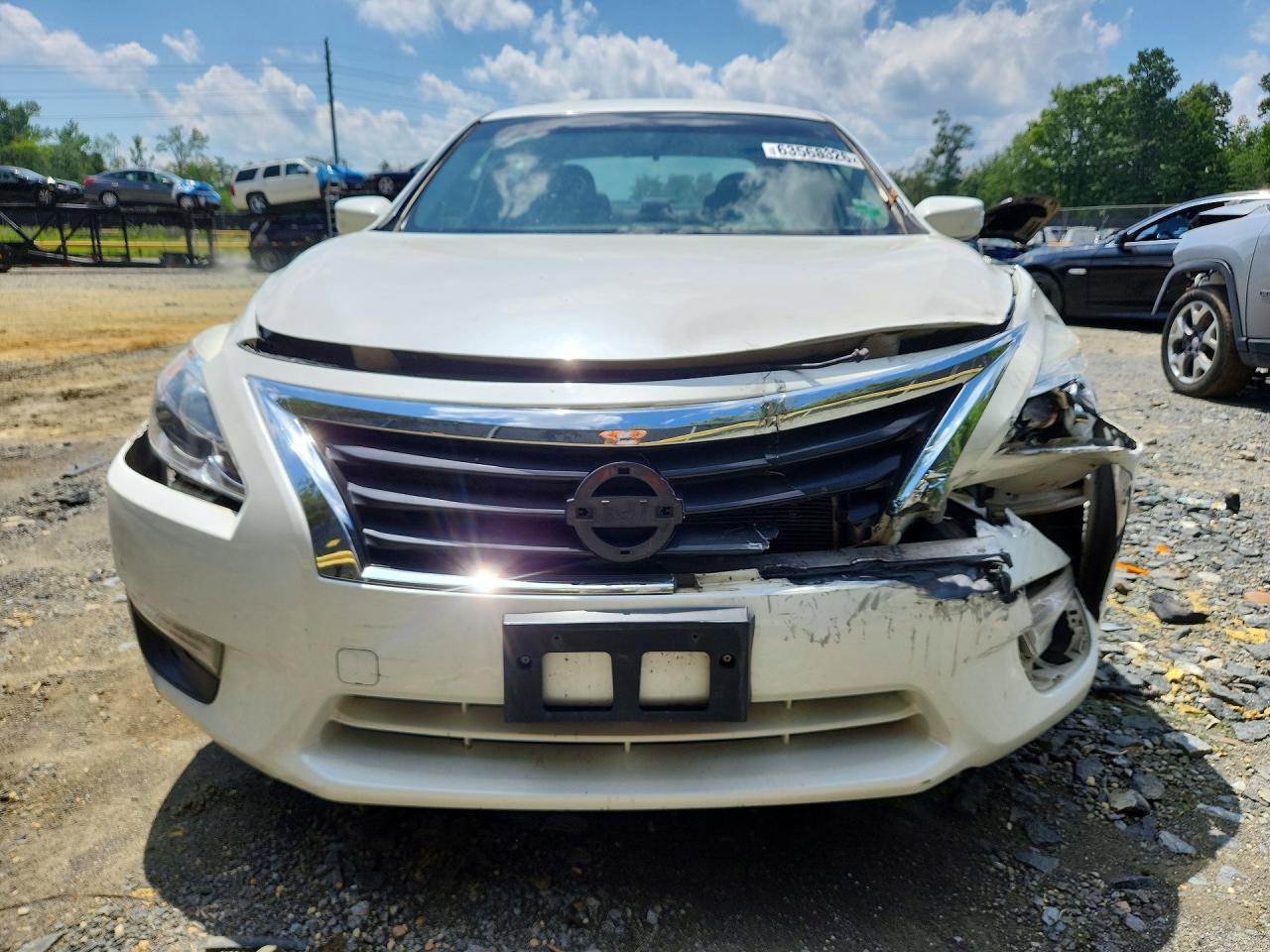 2013 Nissan Altima 2.5 White vin: 1N4AL3AP7DC124950