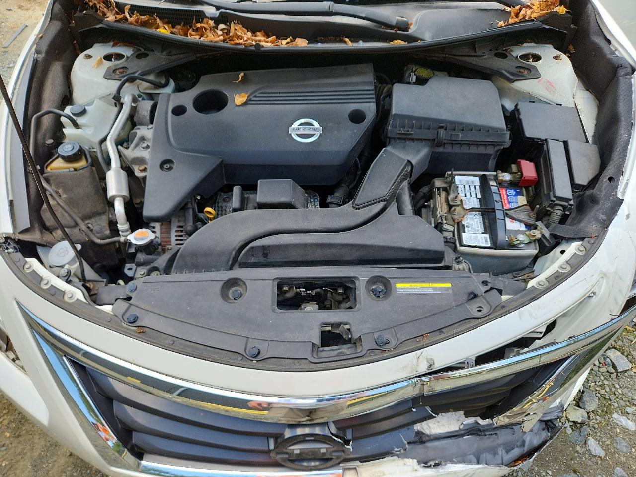 2013 Nissan Altima 2.5 White vin: 1N4AL3AP7DC124950