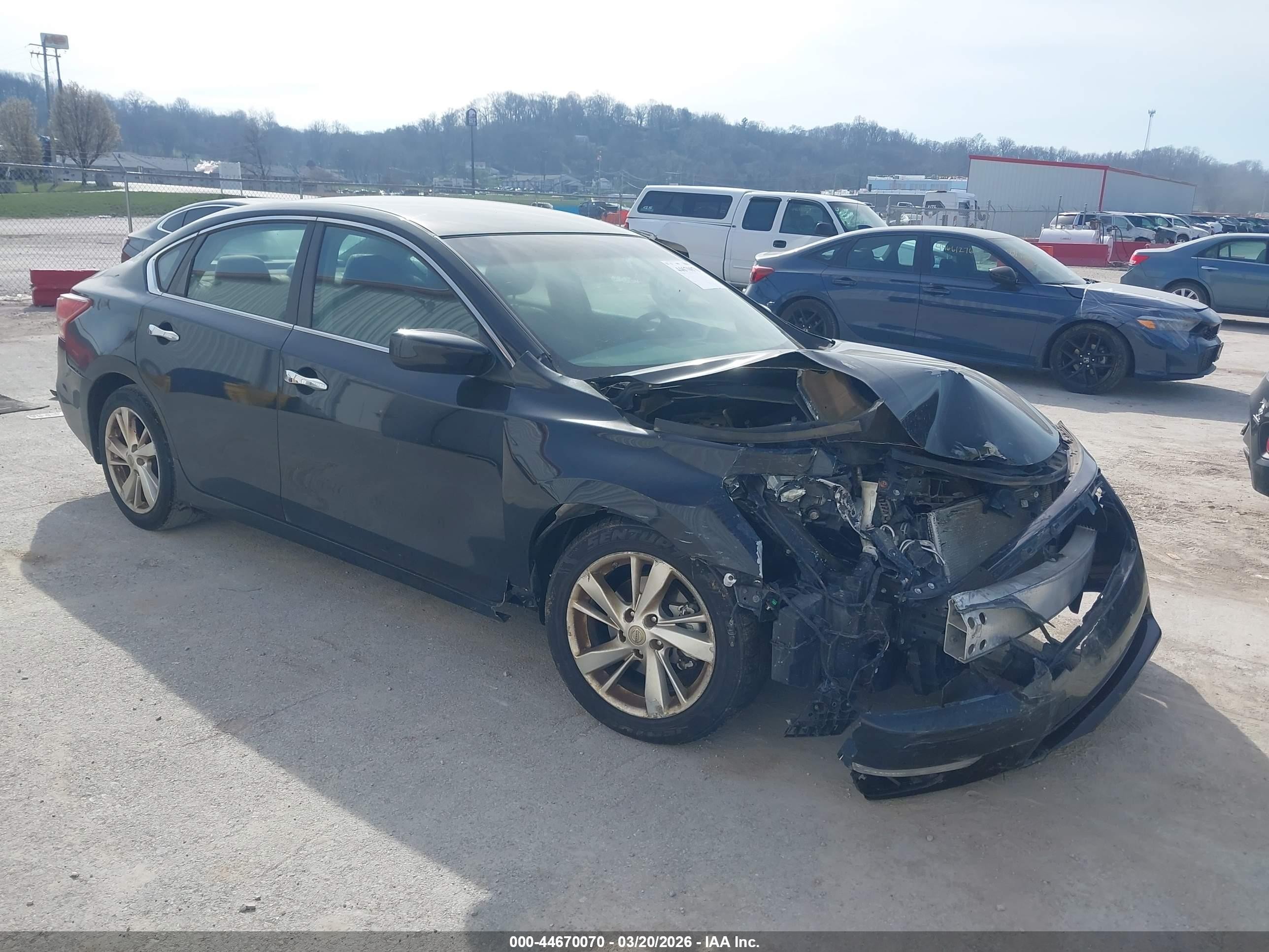 2013 Nissan Altima 2.5 Sv Black vin: 1N4AL3AP7DC125676