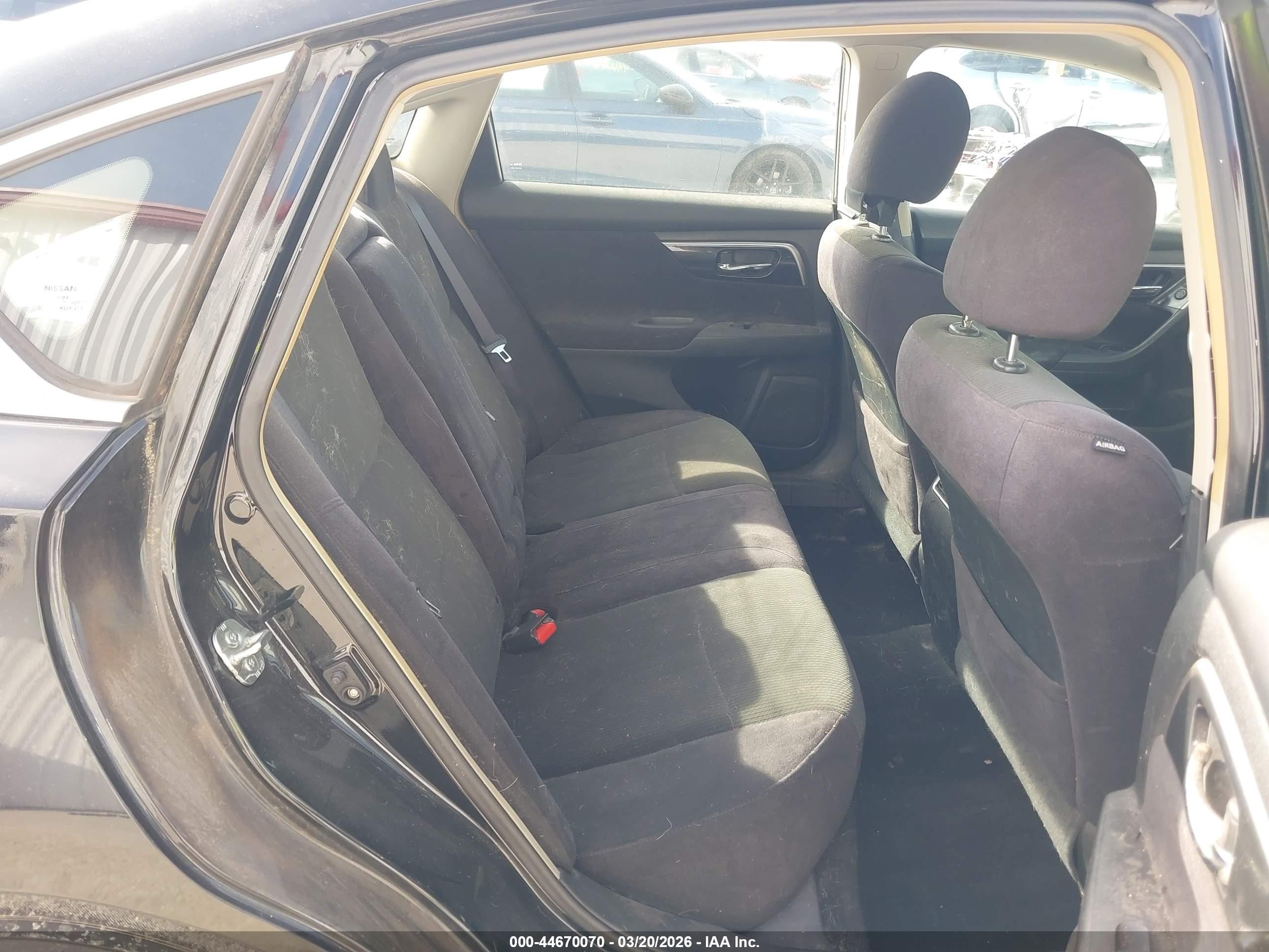 2013 Nissan Altima 2.5 Sv Black vin: 1N4AL3AP7DC125676