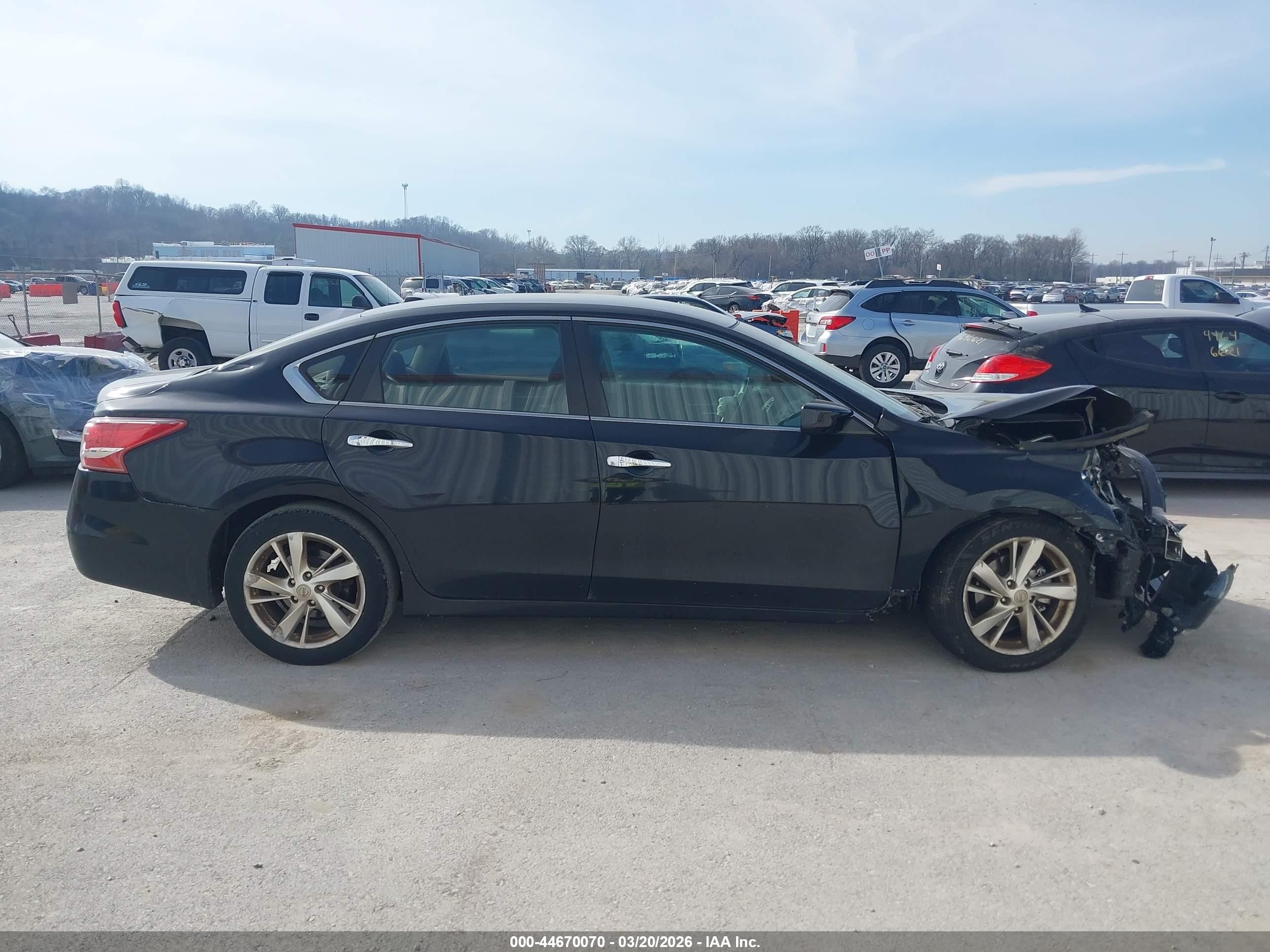 2013 Nissan Altima 2.5 Sv Black vin: 1N4AL3AP7DC125676