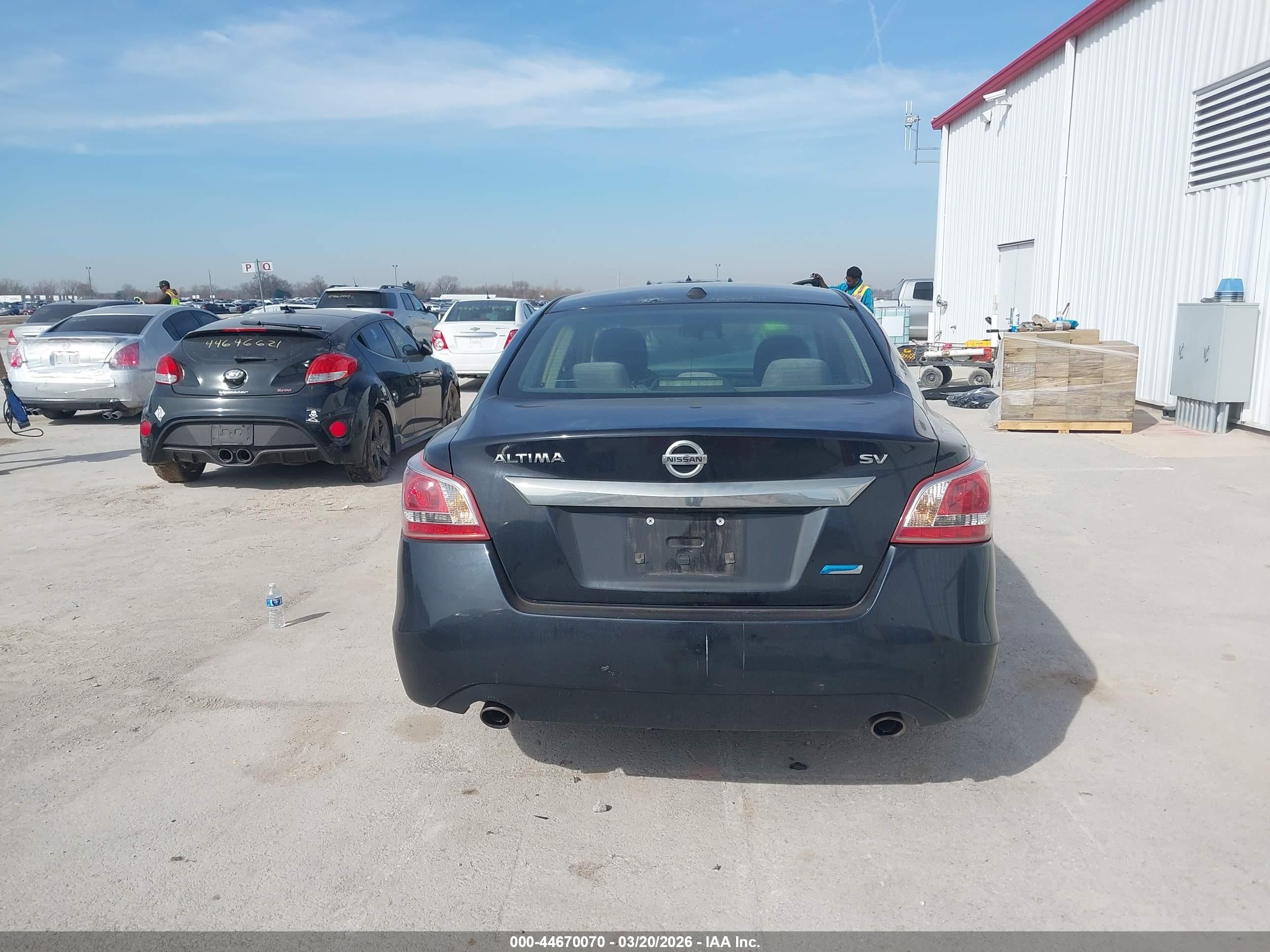 2013 Nissan Altima 2.5 Sv Black vin: 1N4AL3AP7DC125676