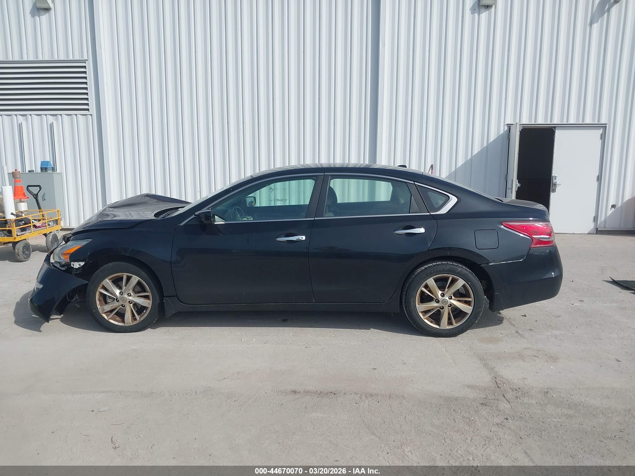 2013 Nissan Altima 2.5 Sv Black vin: 1N4AL3AP7DC125676
