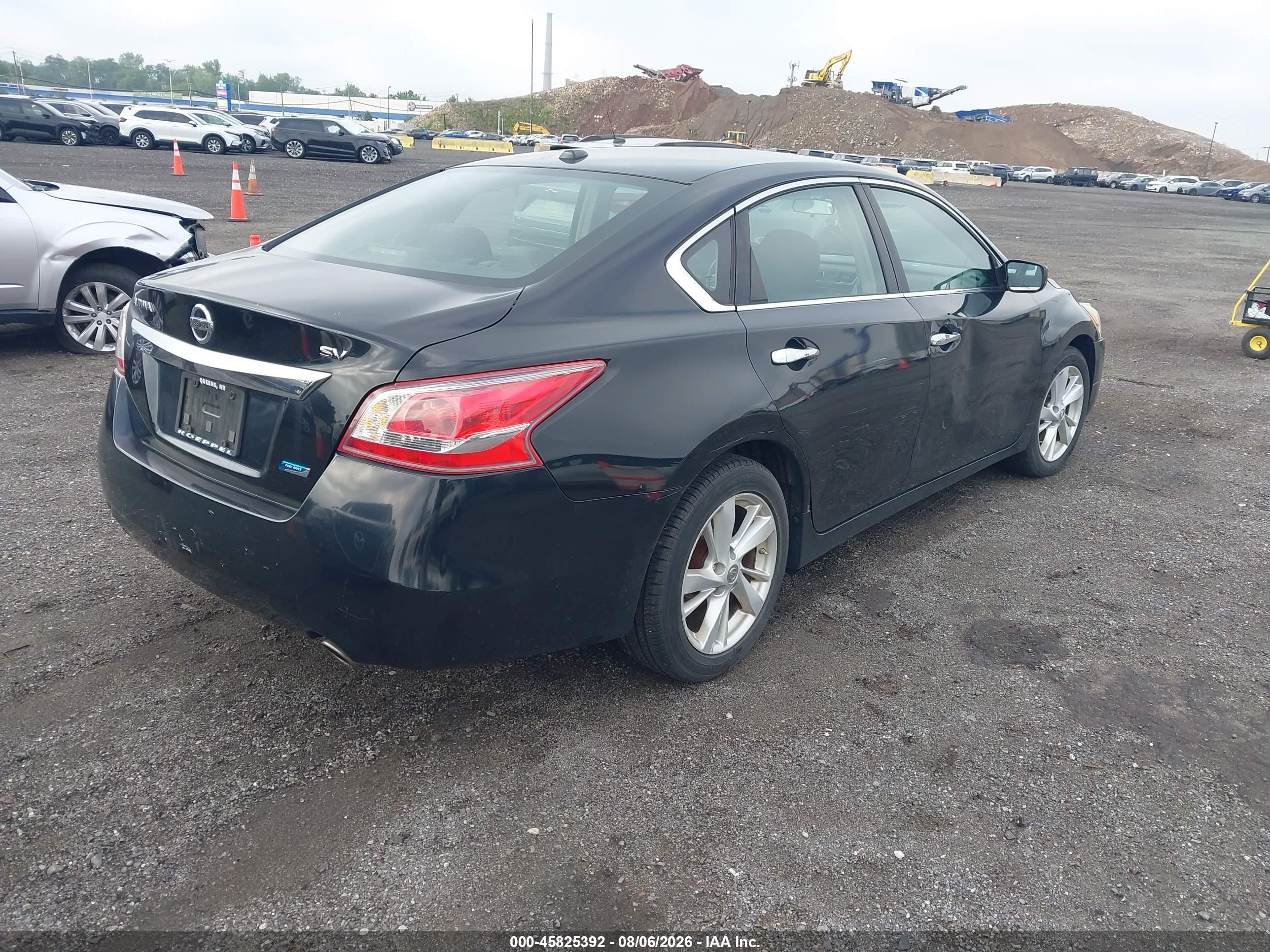 2013 Nissan Altima 2.5 Sv Black vin: 1N4AL3AP7DC135740