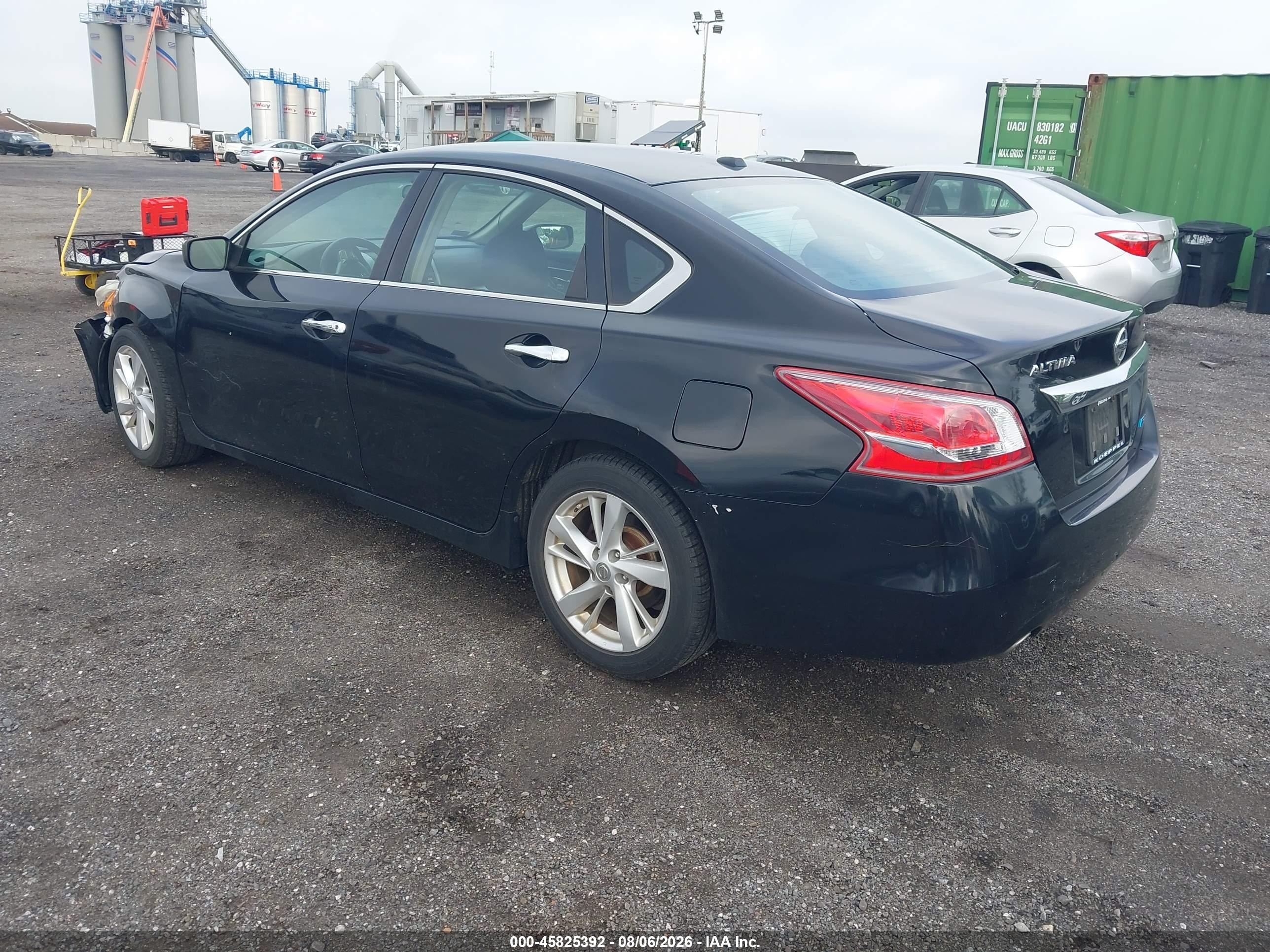 2013 Nissan Altima 2.5 Sv Black vin: 1N4AL3AP7DC135740