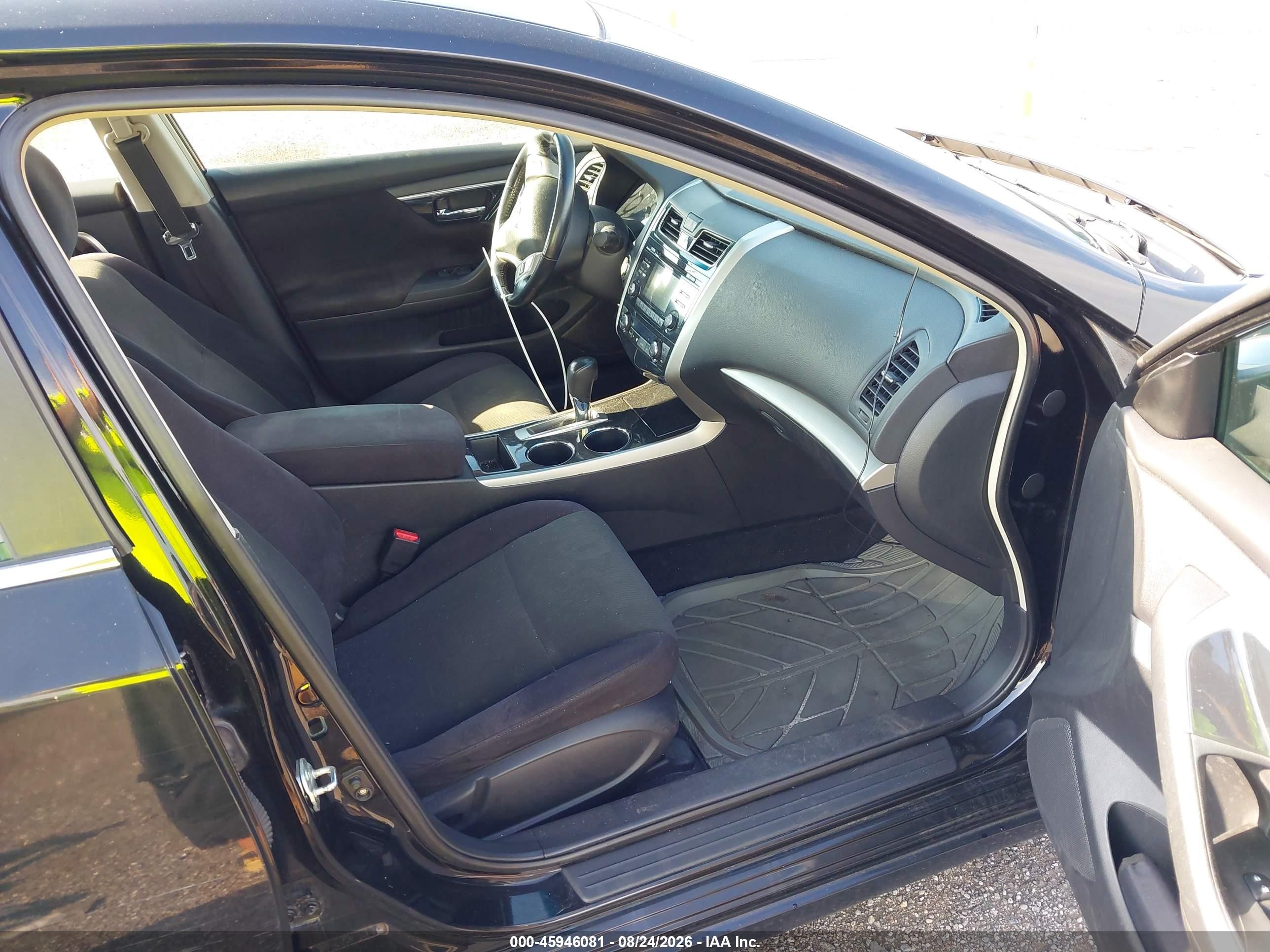 2013 Nissan Altima 2.5 Sv Черный vin: 1N4AL3AP7DC135740