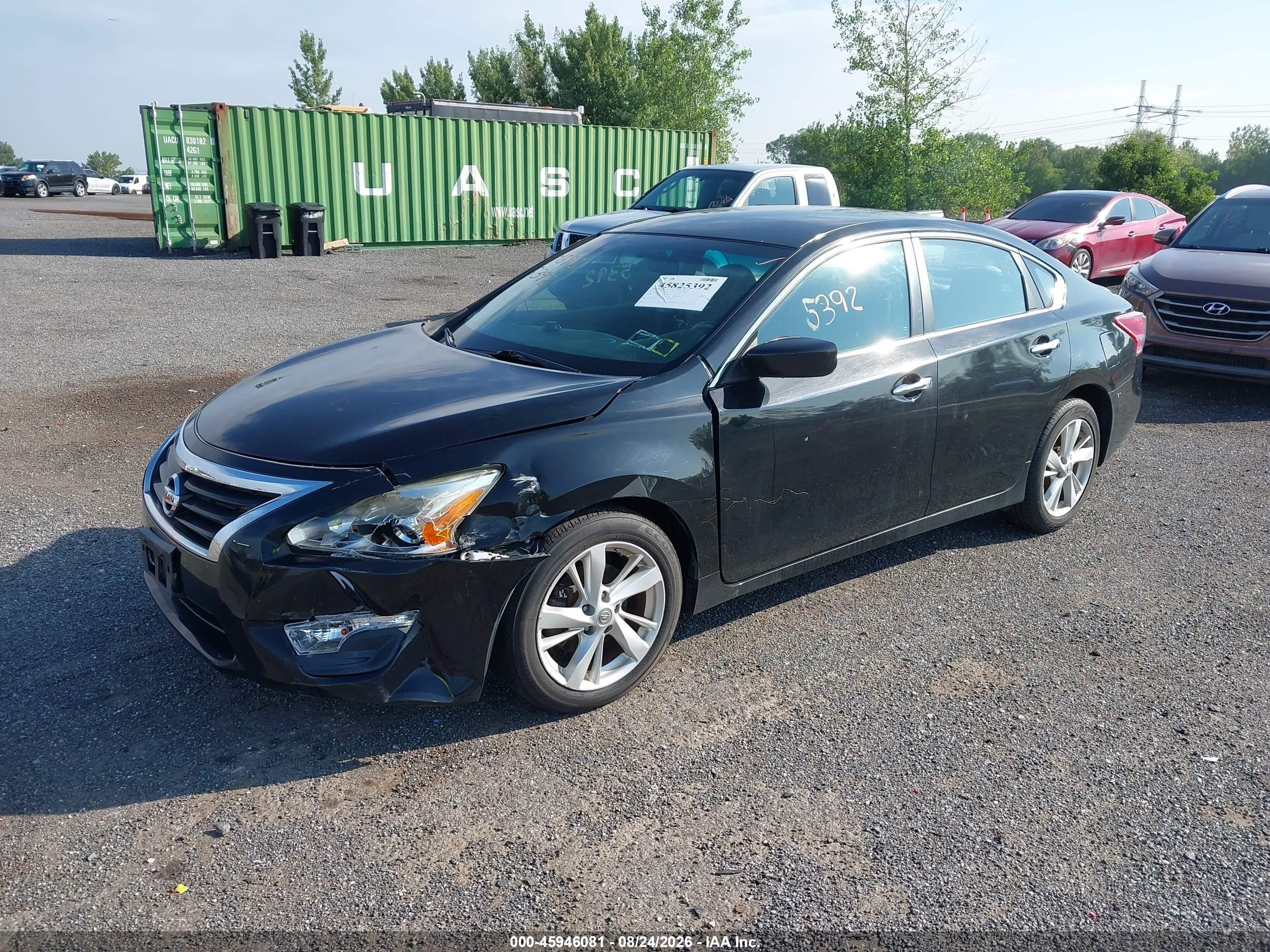 2013 Nissan Altima 2.5 Sv Черный vin: 1N4AL3AP7DC135740