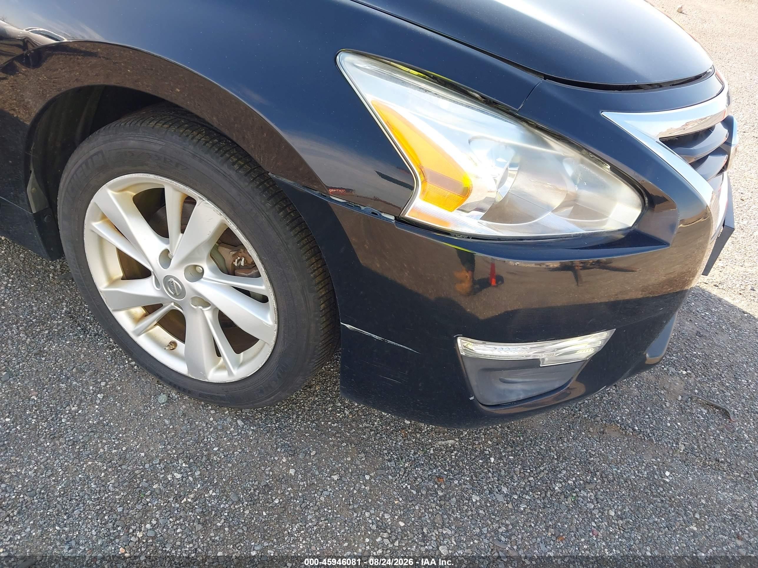 2013 Nissan Altima 2.5 Sv Черный vin: 1N4AL3AP7DC135740